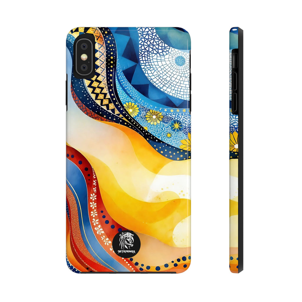 Afrikana Kolor Tough Phone Case (For iPhone, Galaxy & More) SETEPENRA Phone Case.