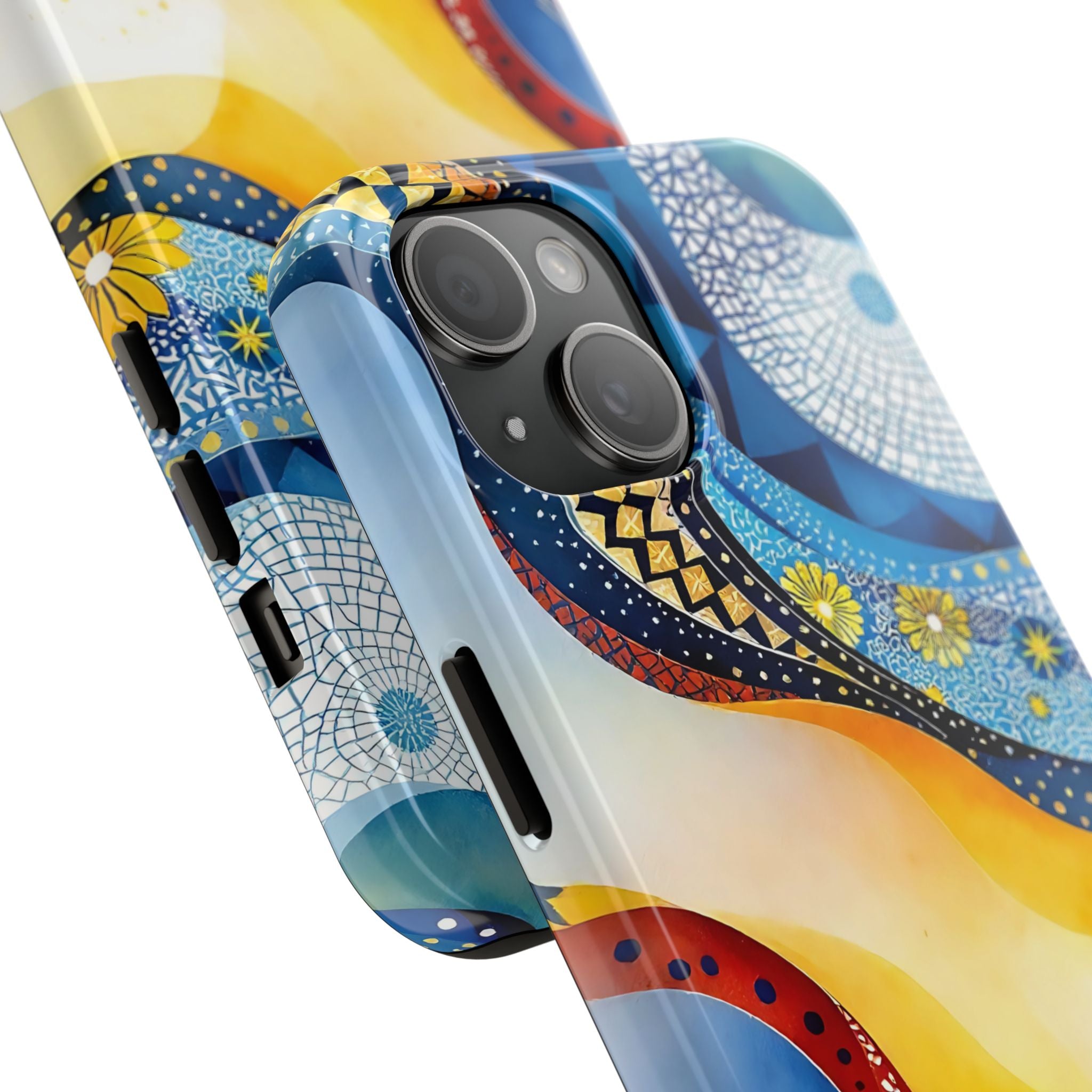 Afrikana Kolor Tough Phone Case (For iPhone, Galaxy & More)