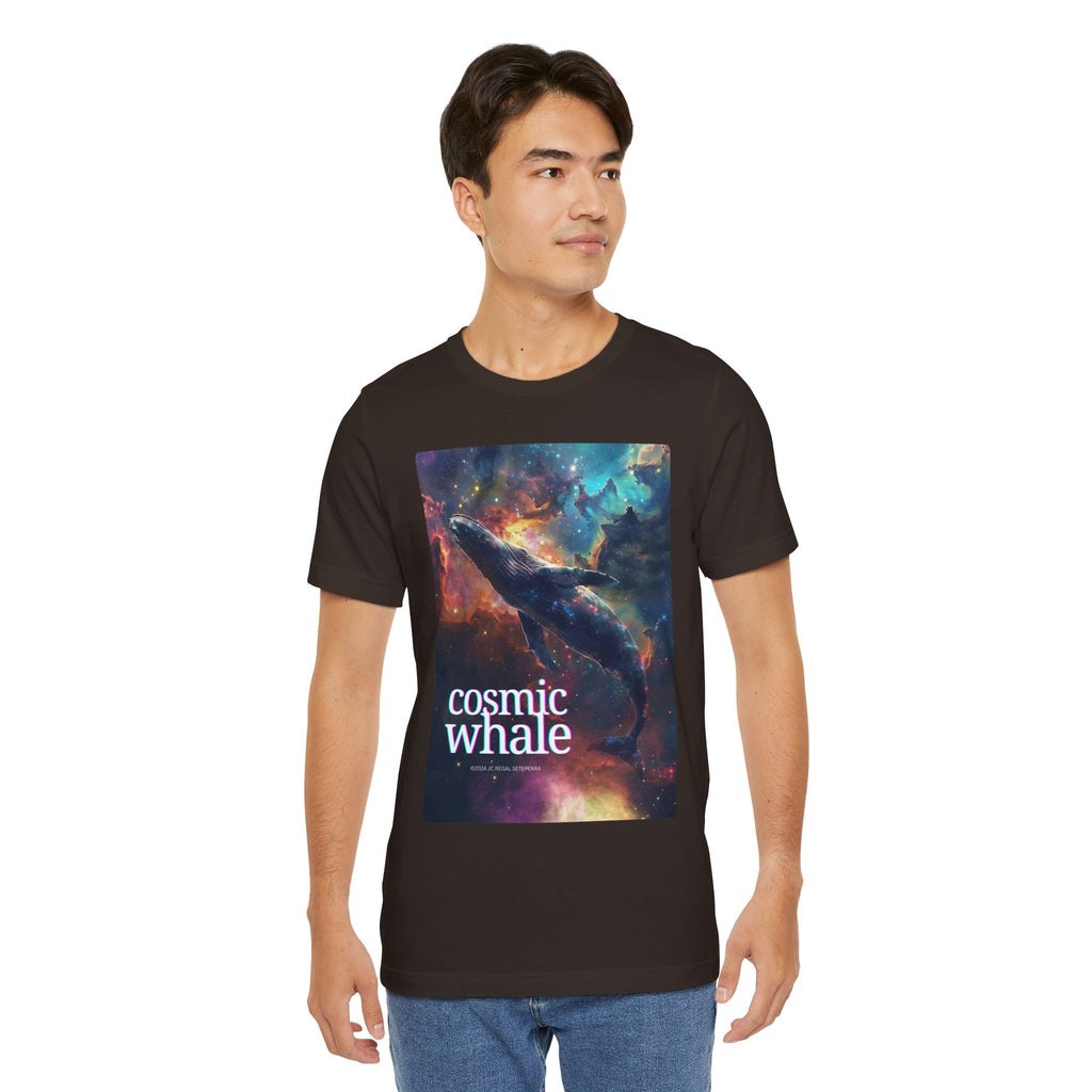 Cosmic Whale Unisex Jersey Short Sleeve Tee