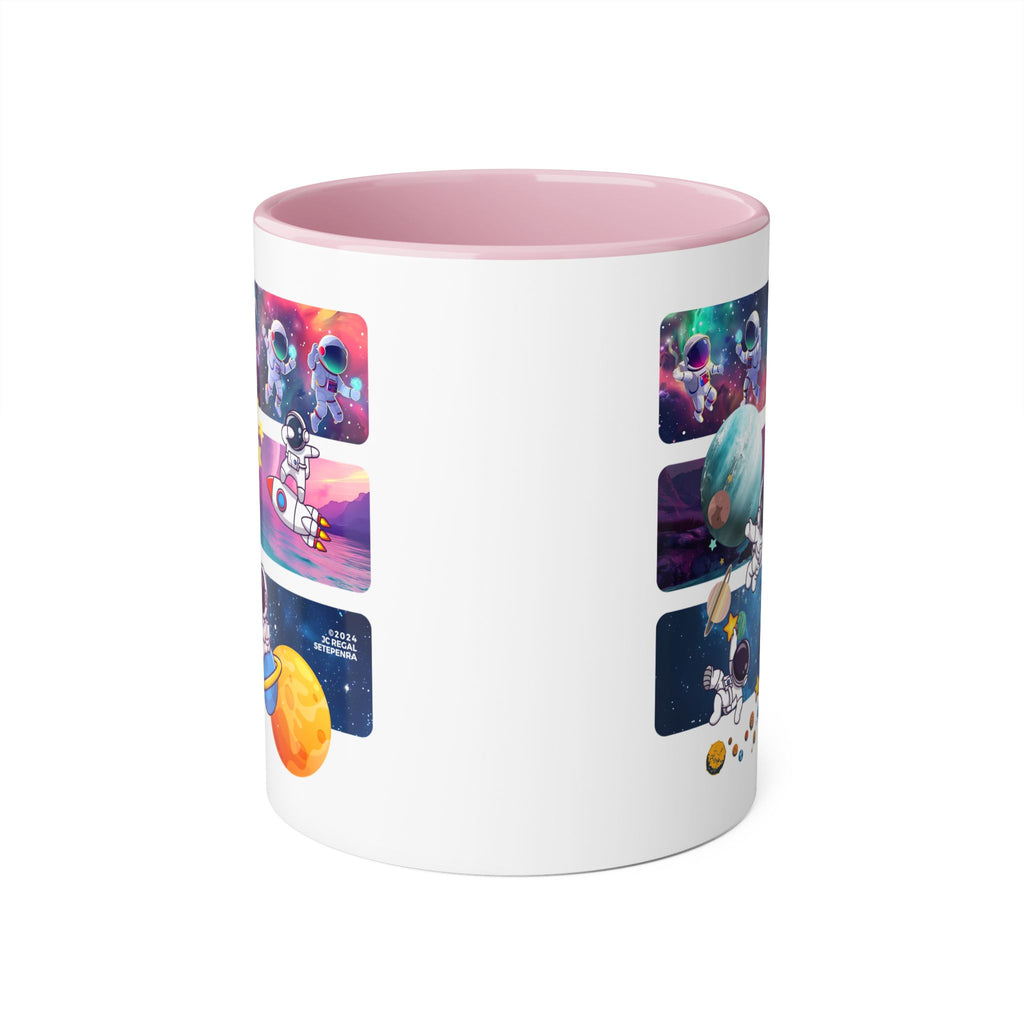 Astro Cosmo (V2.0) Accent Mug, 11oz (Various Colors)