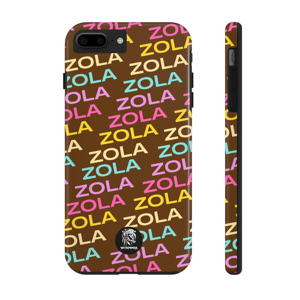Zola Tough Phone Case (For iPhone, Galaxy & More) - Brown SETEPENRA Phone Case.
