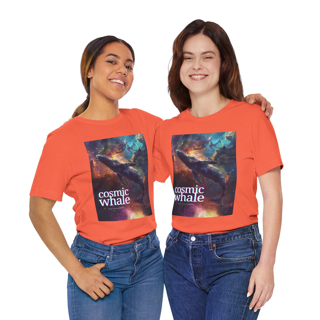 Cosmic Whale Unisex Jersey Short Sleeve Tee