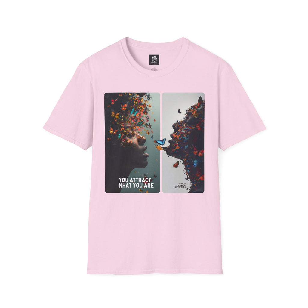 You Attract What You Are (2nd Edition) Unisex Softstyle T-Shirt SETEPENRA T-Shirt.