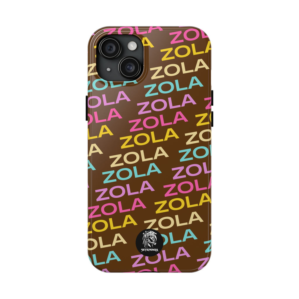 Zola Tough Phone Case (For iPhone, Galaxy & More) - Brown