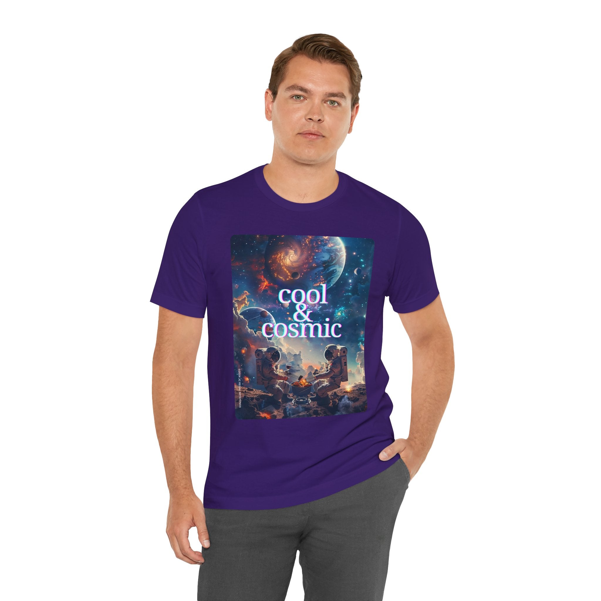 Cool & Cosmic Unisex Jersey Short Sleeve Tee