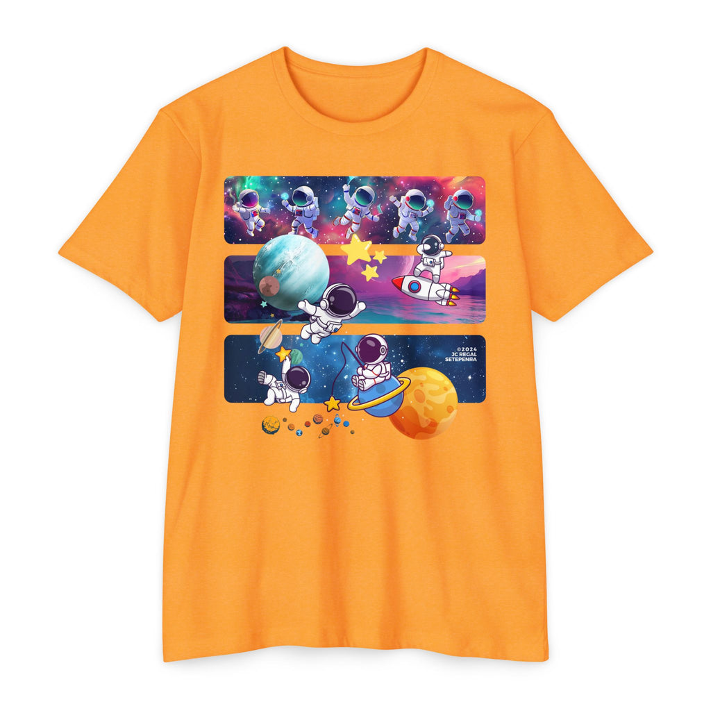 Astro Cosmo (V2.0) Unisex CVC Jersey T-shirt SETEPENRA T-Shirt.