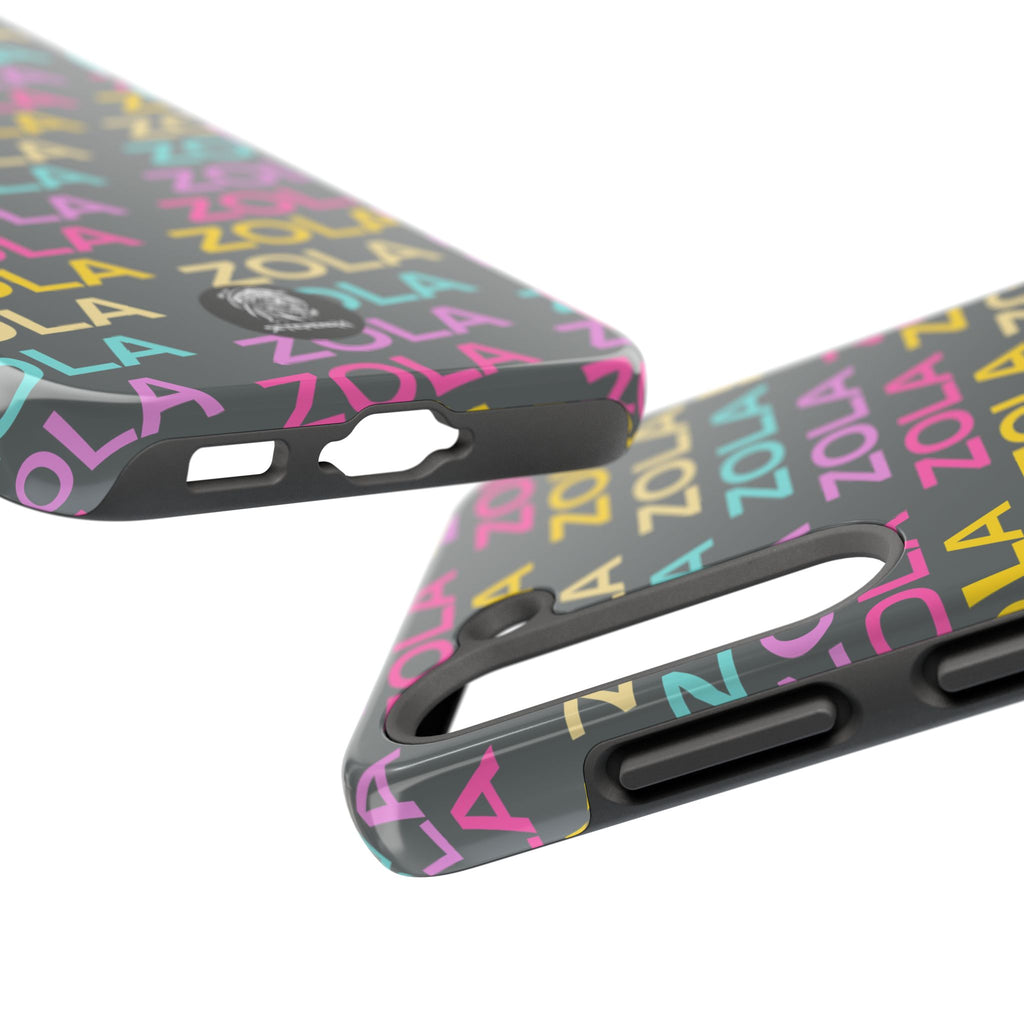 Zola Tough Phone Case (For iPhone, Galaxy & More) - Dark Grey