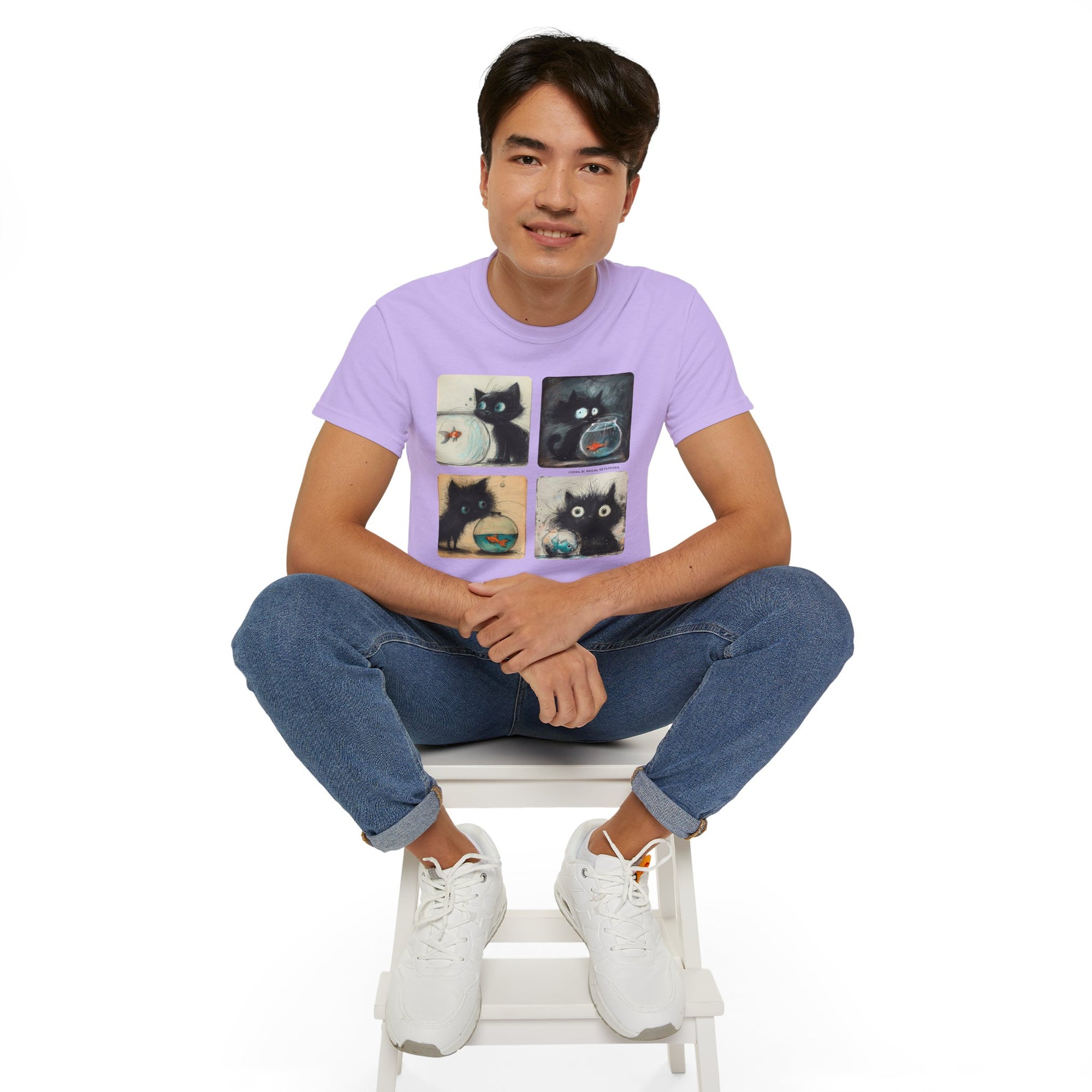 Fishy Kitty Unisex Ultra Cotton Tee