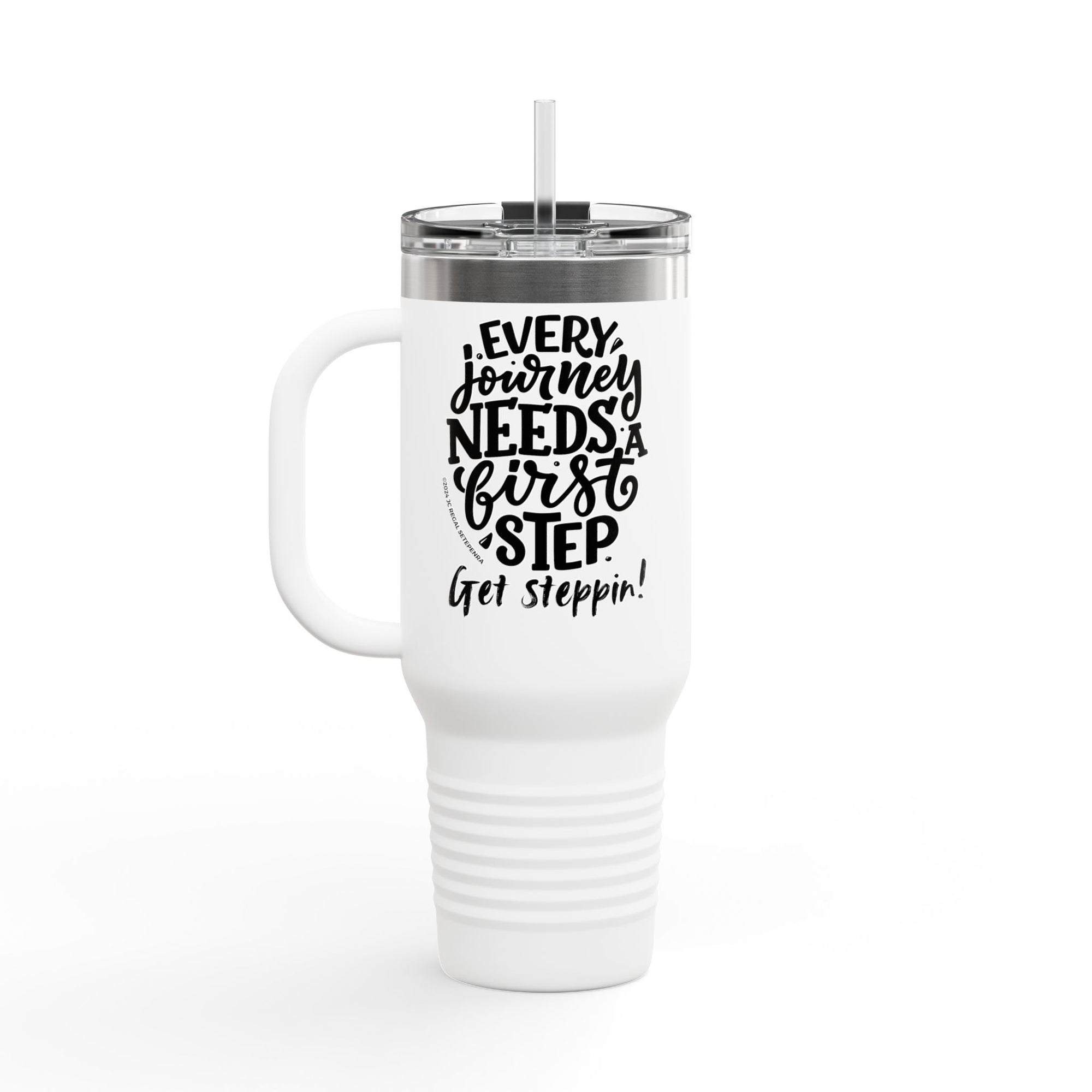 Get Steppin! Insulated Travel Mug, 40oz