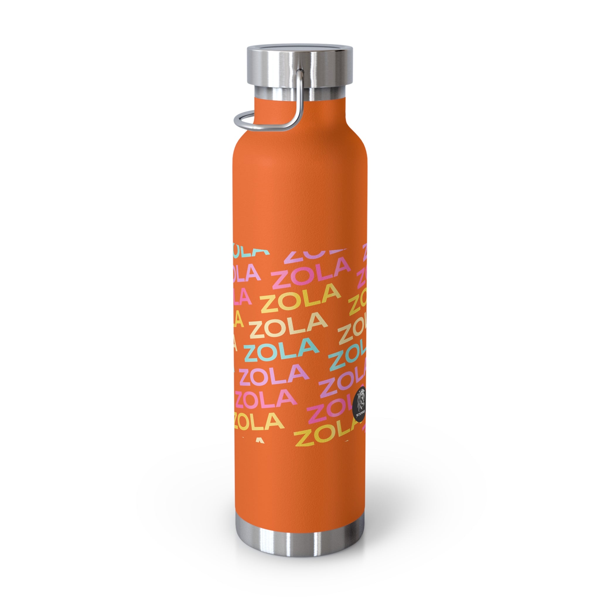 Zola Copper Vacuum Insulated Bottle, 22oz