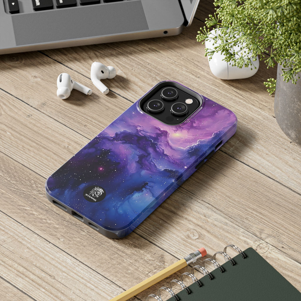 Purple Cosmos Tough Phone Case (For iPhone, Galaxy & More)