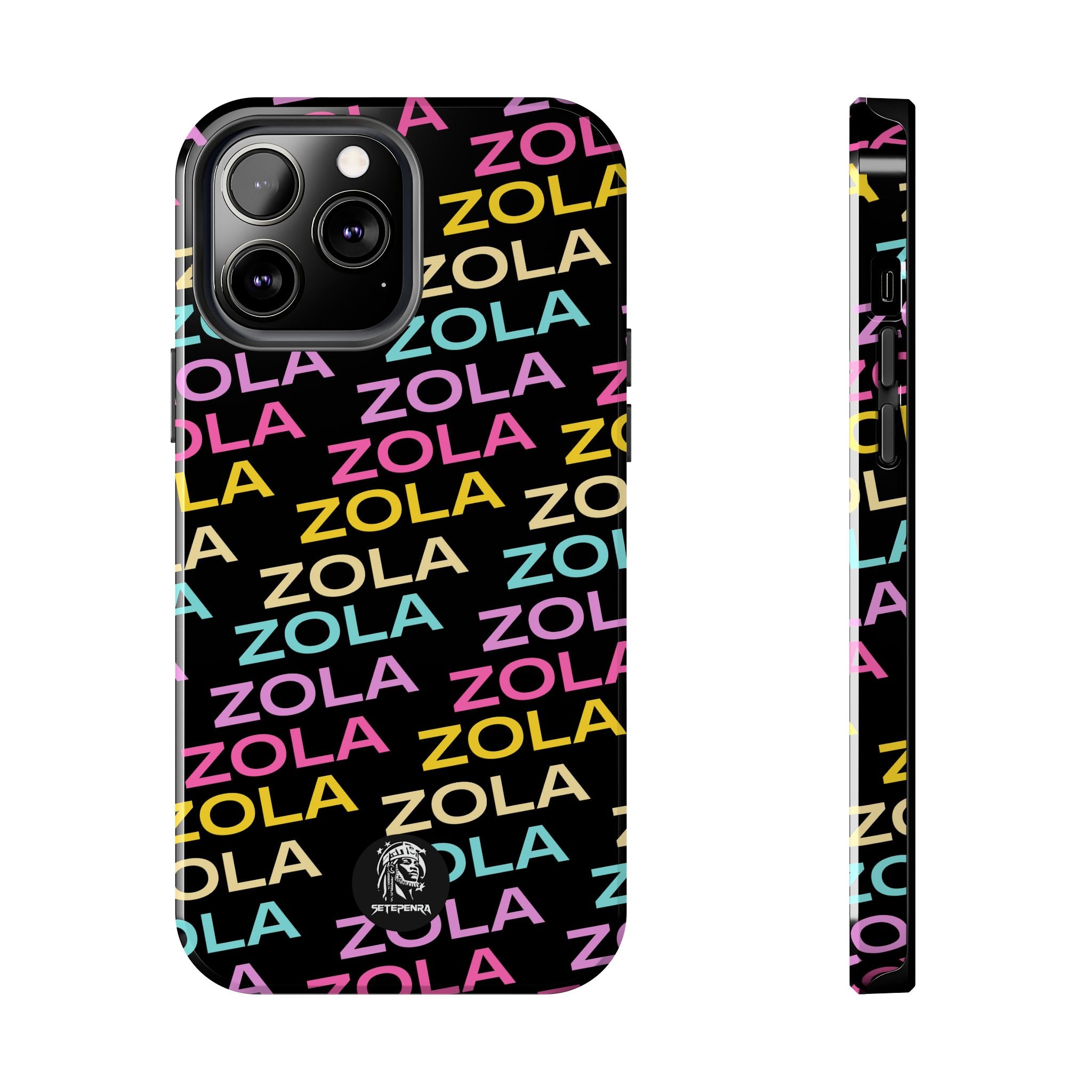 Zola Tough Phone Case (For iPhone, Galaxy & More) - Black