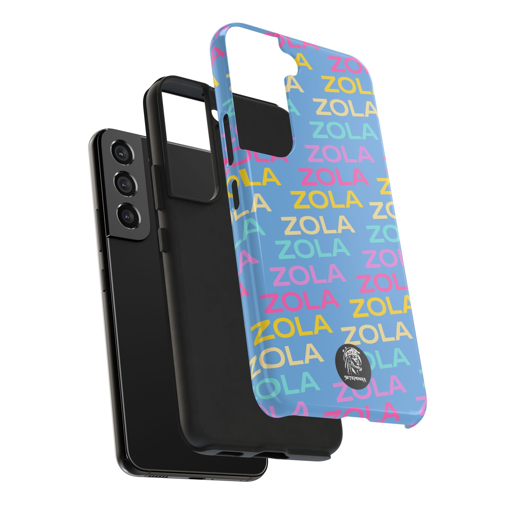 Zola Tough Phone Case (For iPhone, Galaxy & More) - Light Blue