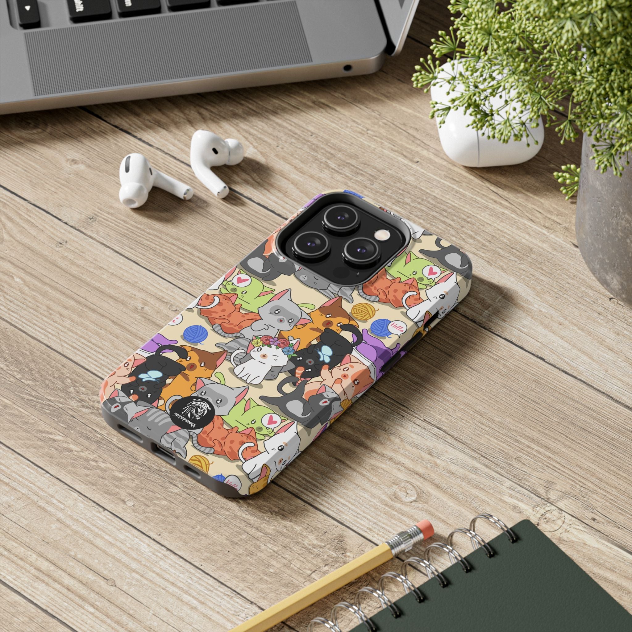 Cats A Lot Tough Phone Case (For iPhone, Galaxy & More)