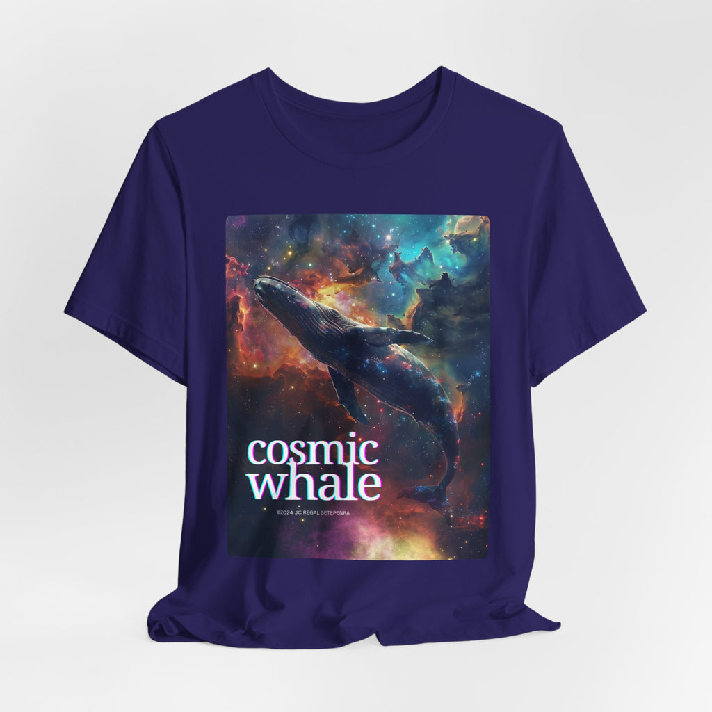 Cosmic Whale Unisex Jersey Short Sleeve Tee