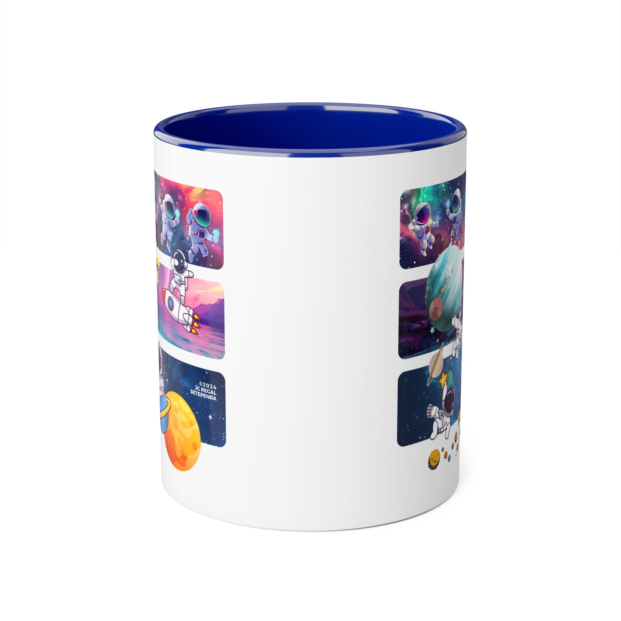 Astro Cosmo (V2.0) Accent Mug, 11oz (Various Colors)