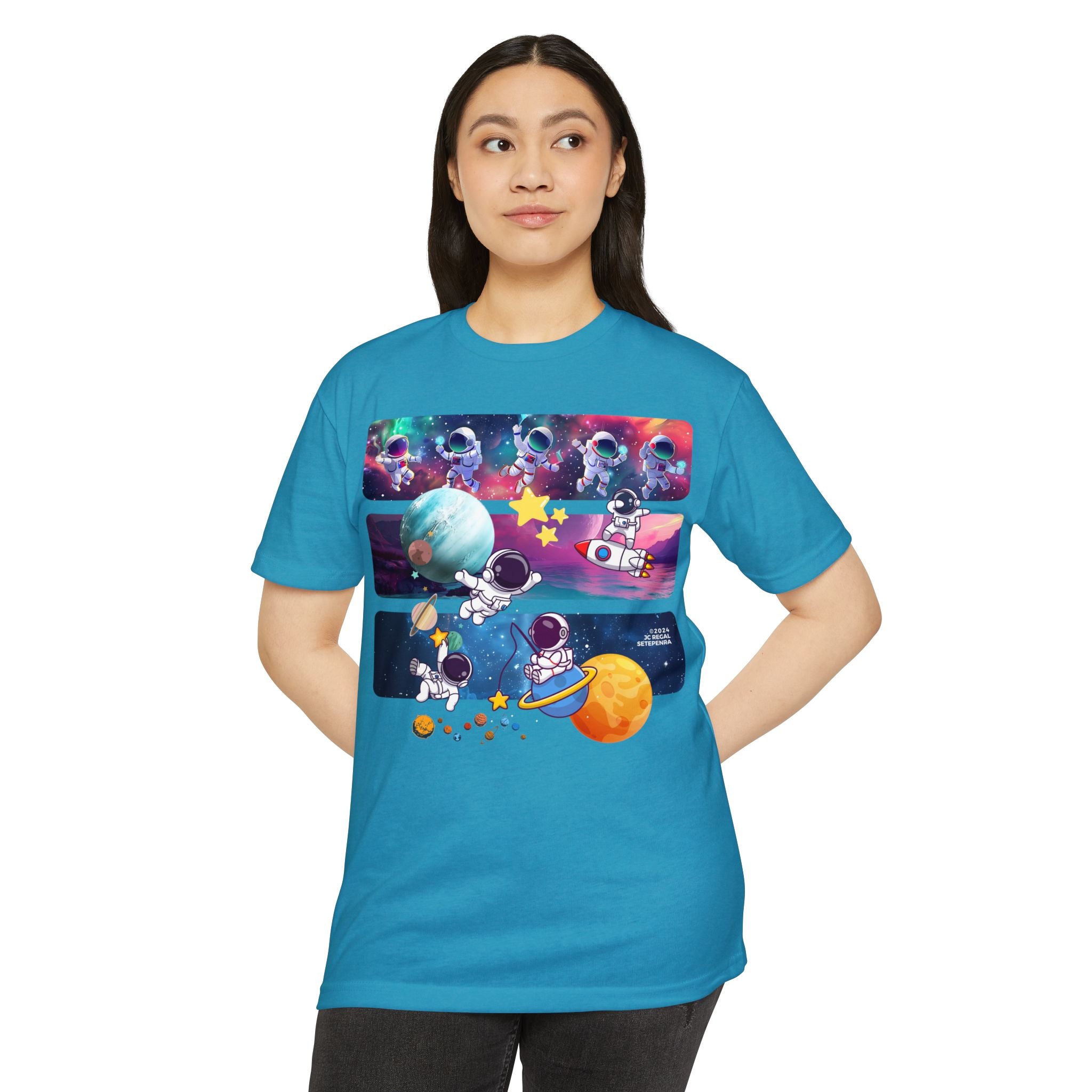 Astro Cosmo (V2.0) Unisex CVC Jersey T-Shirt