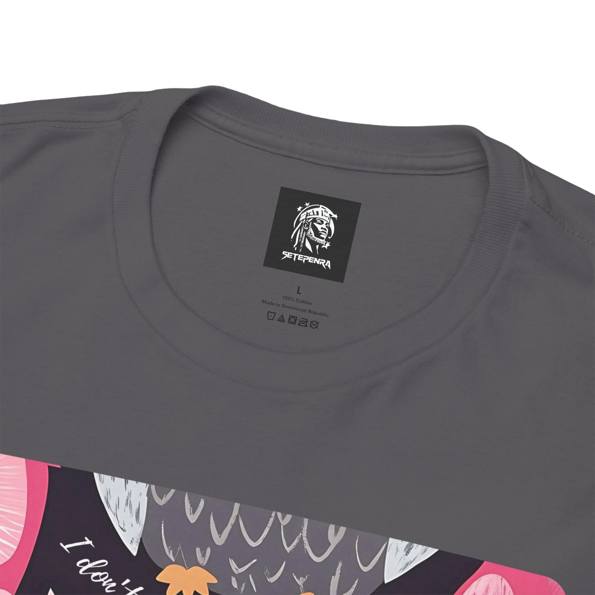 Don't Give A Hoot Unisex Heavy Cotton Tee