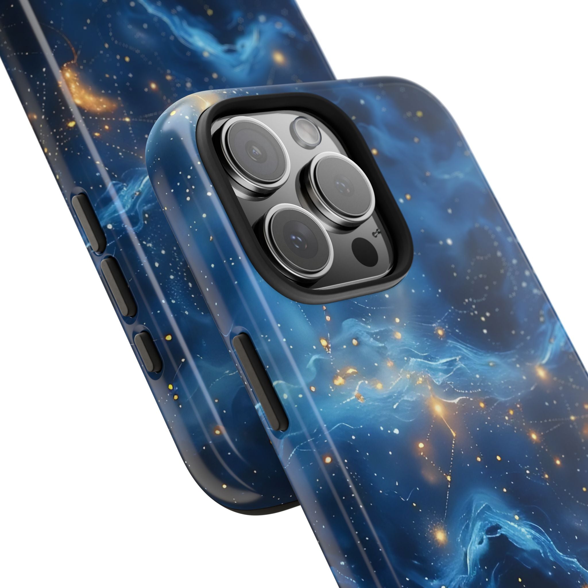 Blue Cosmos Tough Phone Case (For iPhone, Galaxy & More)