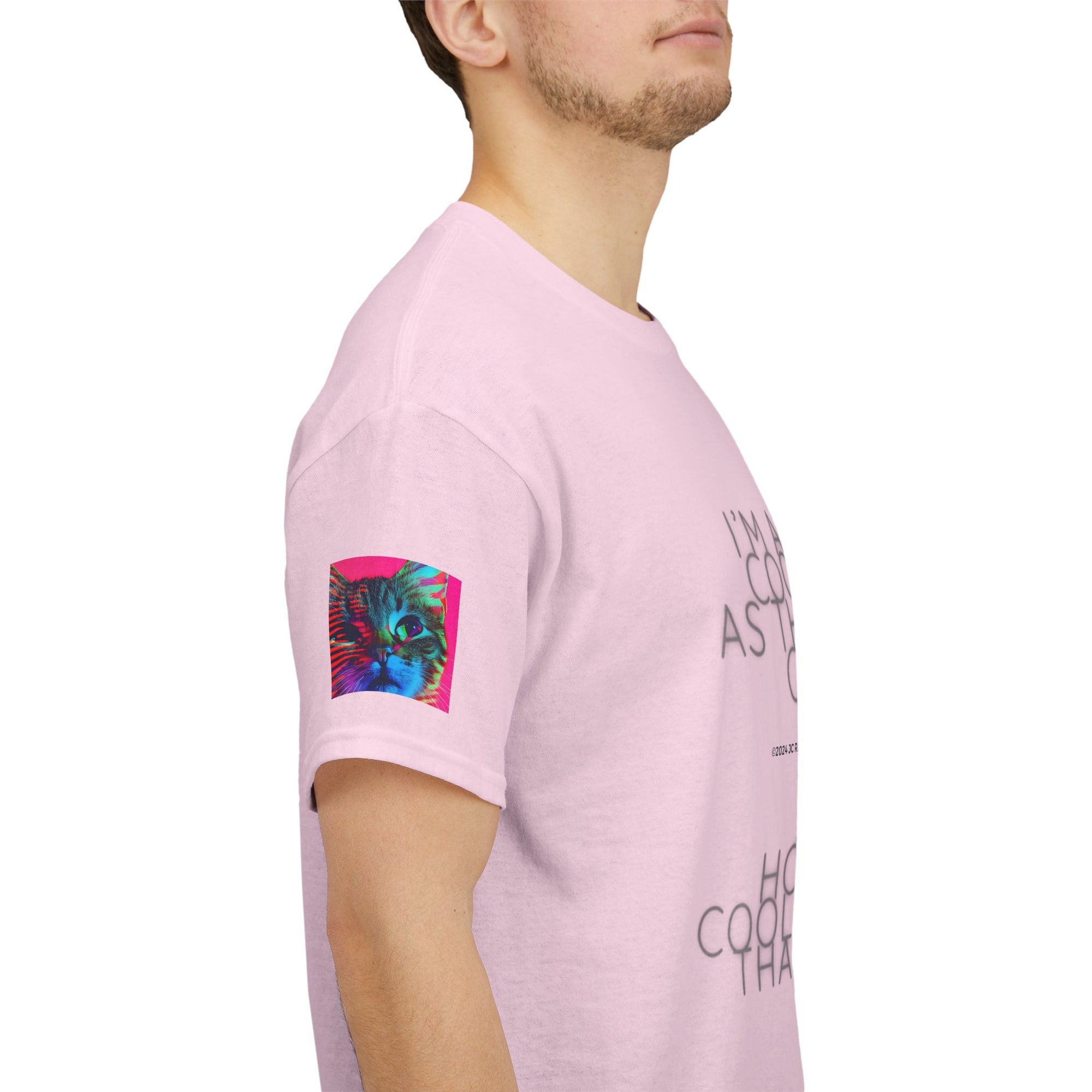 Cool Cat (Whiskers 2) Unisex Heavy Cotton Tee