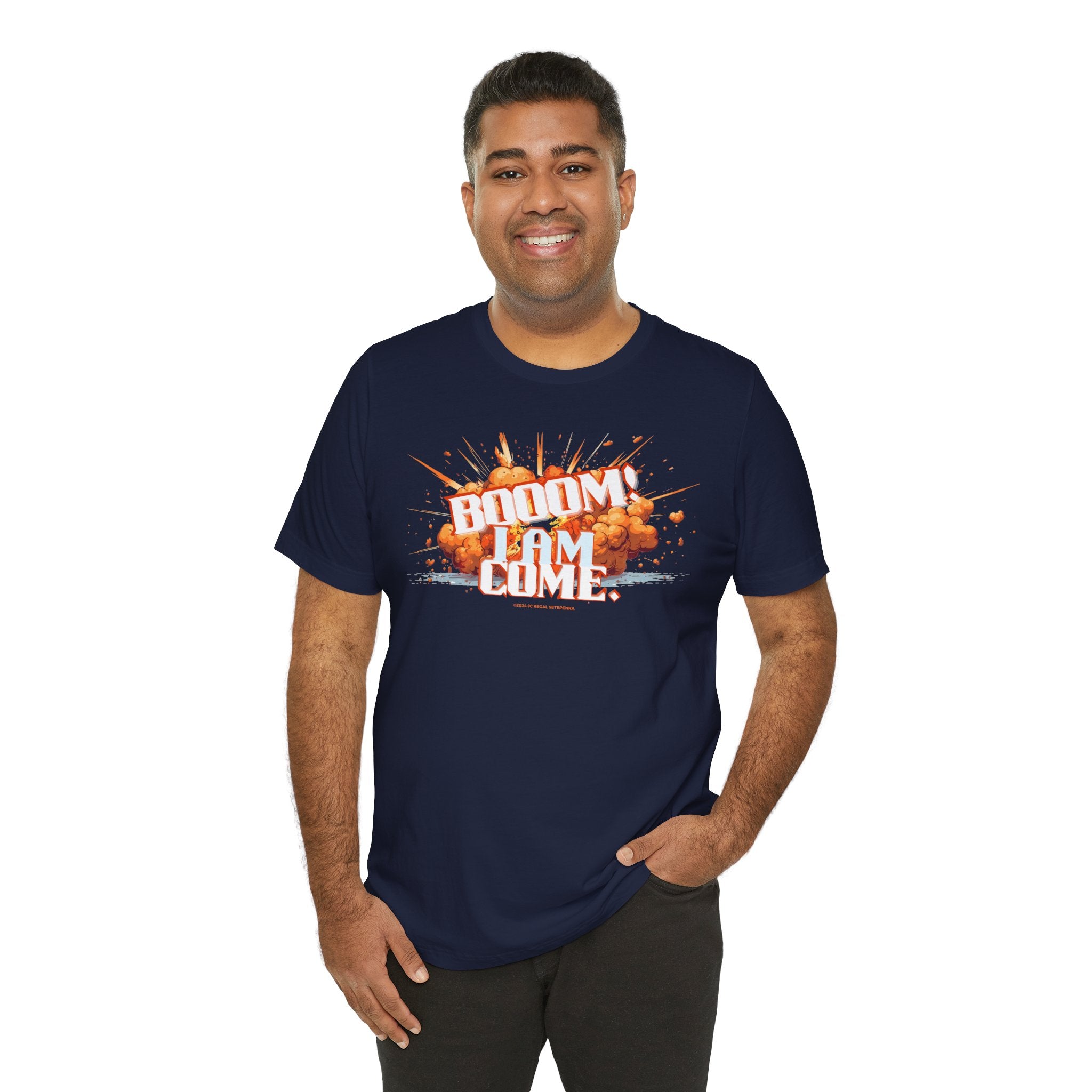 BOOOM! I AM COME Unisex Jersey Short Sleeve Tee