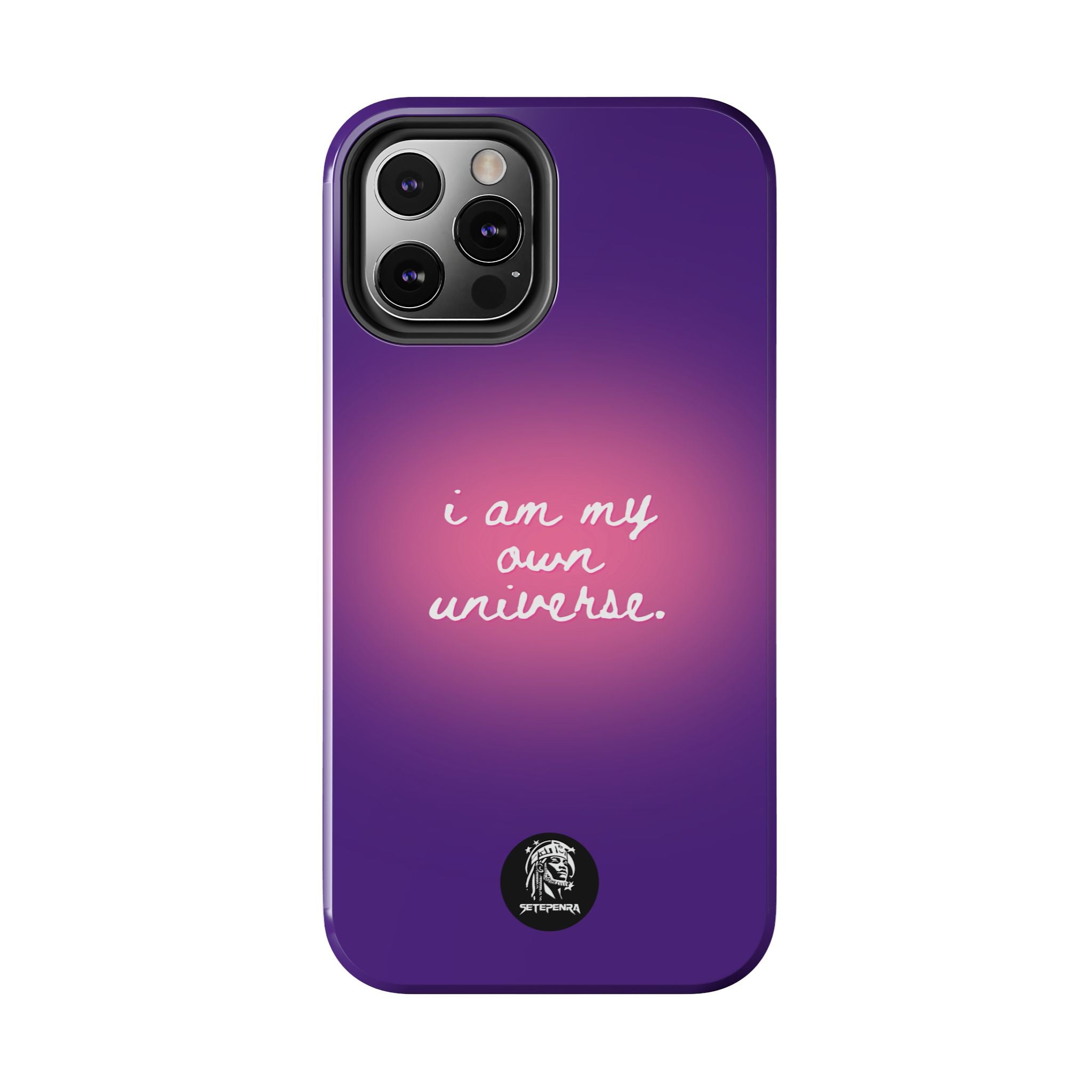 I Am My Own Universe Tough Phone Case (For iPhone, Galaxy & More) - Purple