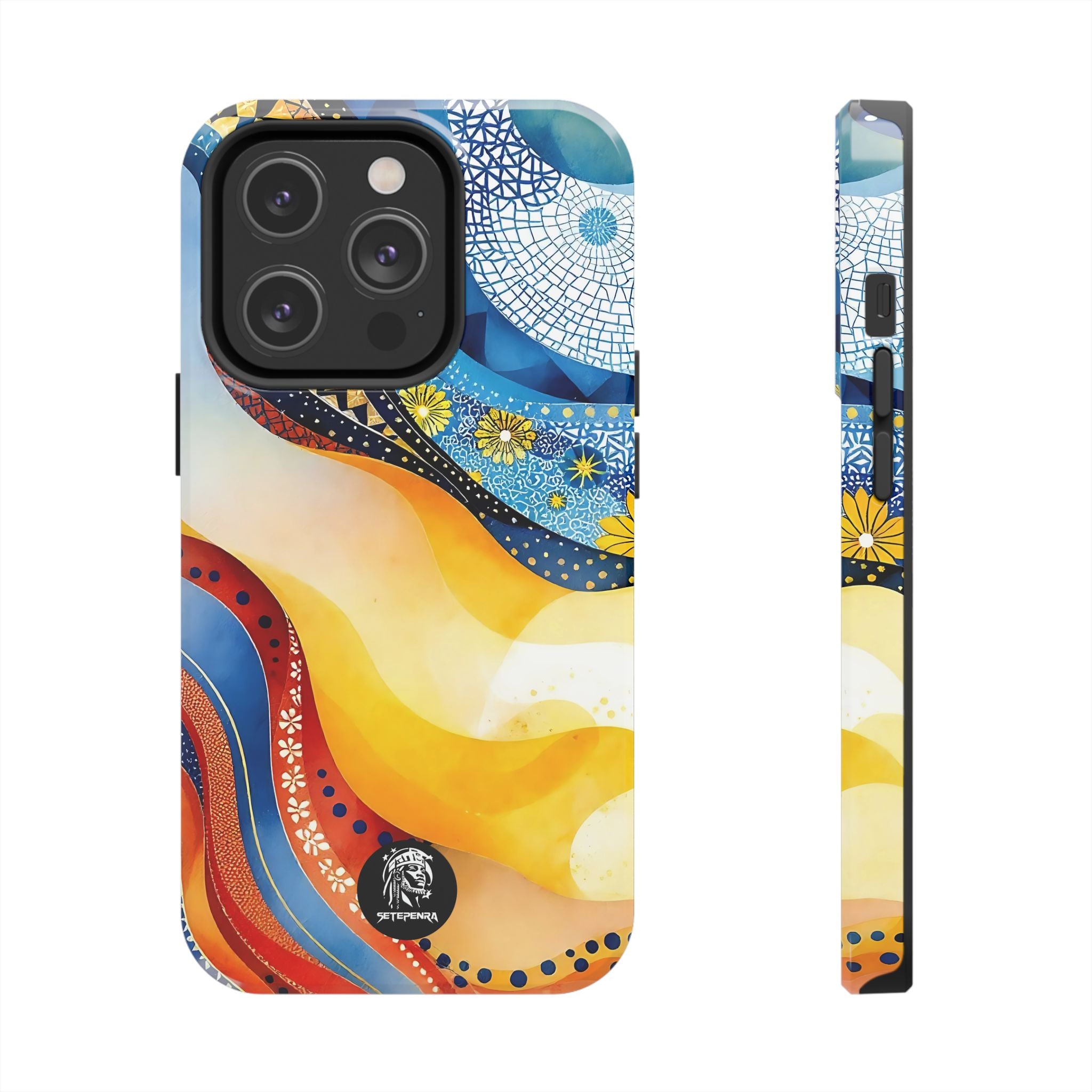 Afrikana Kolor Tough Phone Case (For iPhone, Galaxy & More) SETEPENRA Phone Case.