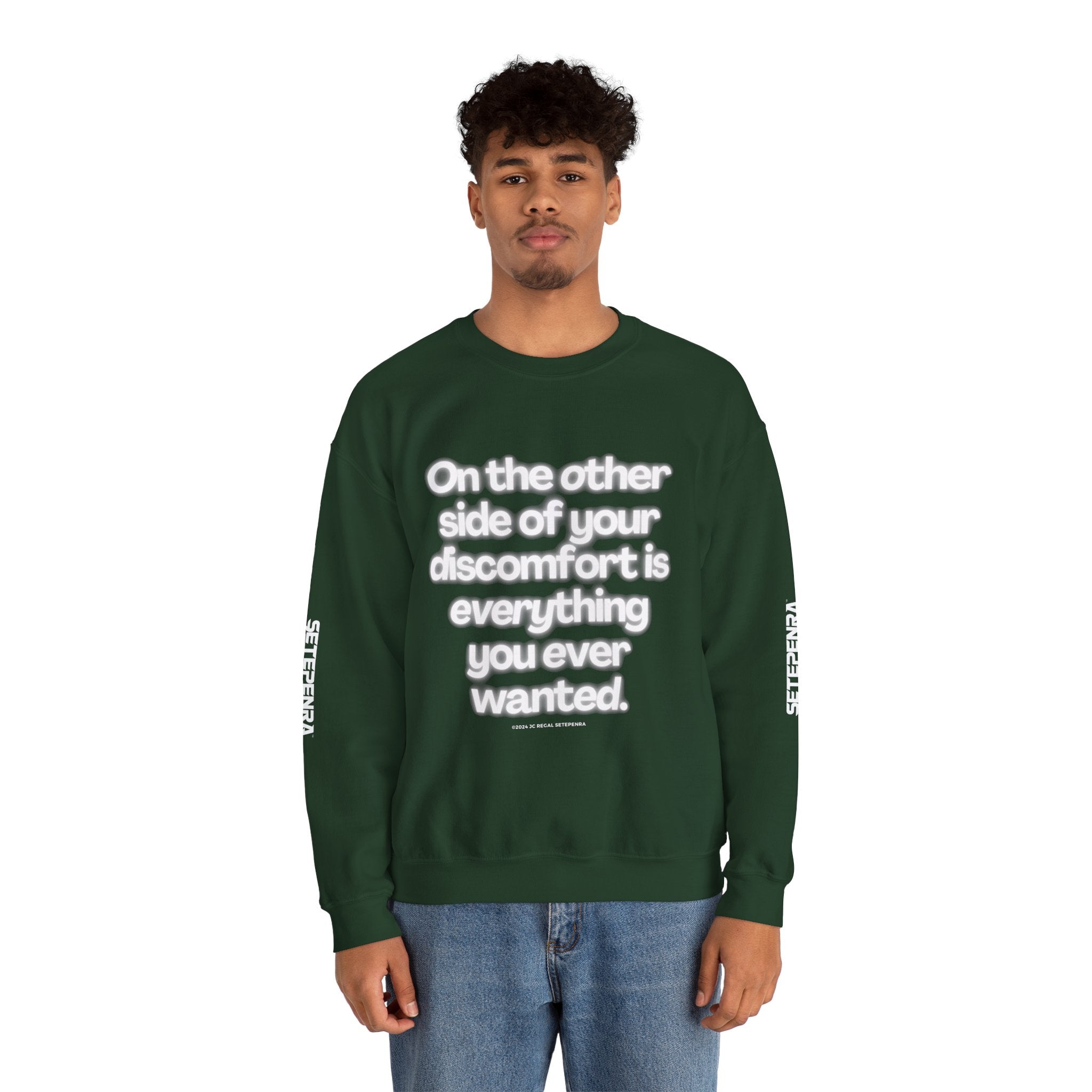 On The Other Side Unisex Heavy Blend™ Crewneck Sweatshirt