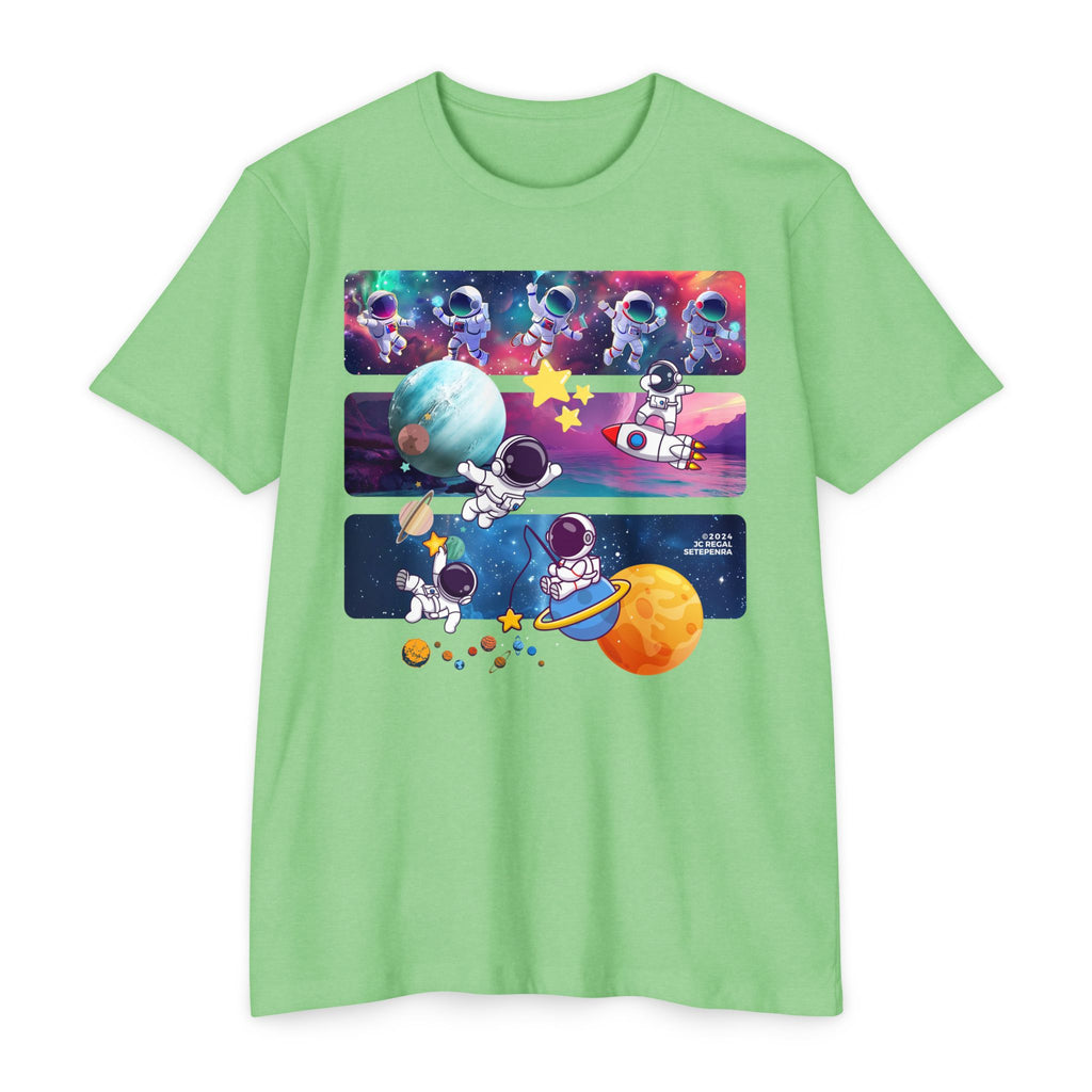Astro Cosmo (V2.0) Unisex CVC Jersey T-shirt SETEPENRA T-Shirt.