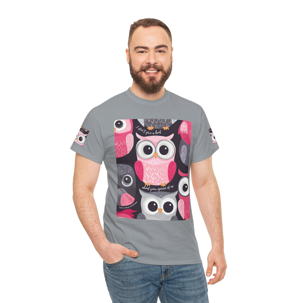 Don't Give A Hoot Unisex Heavy Cotton Tee