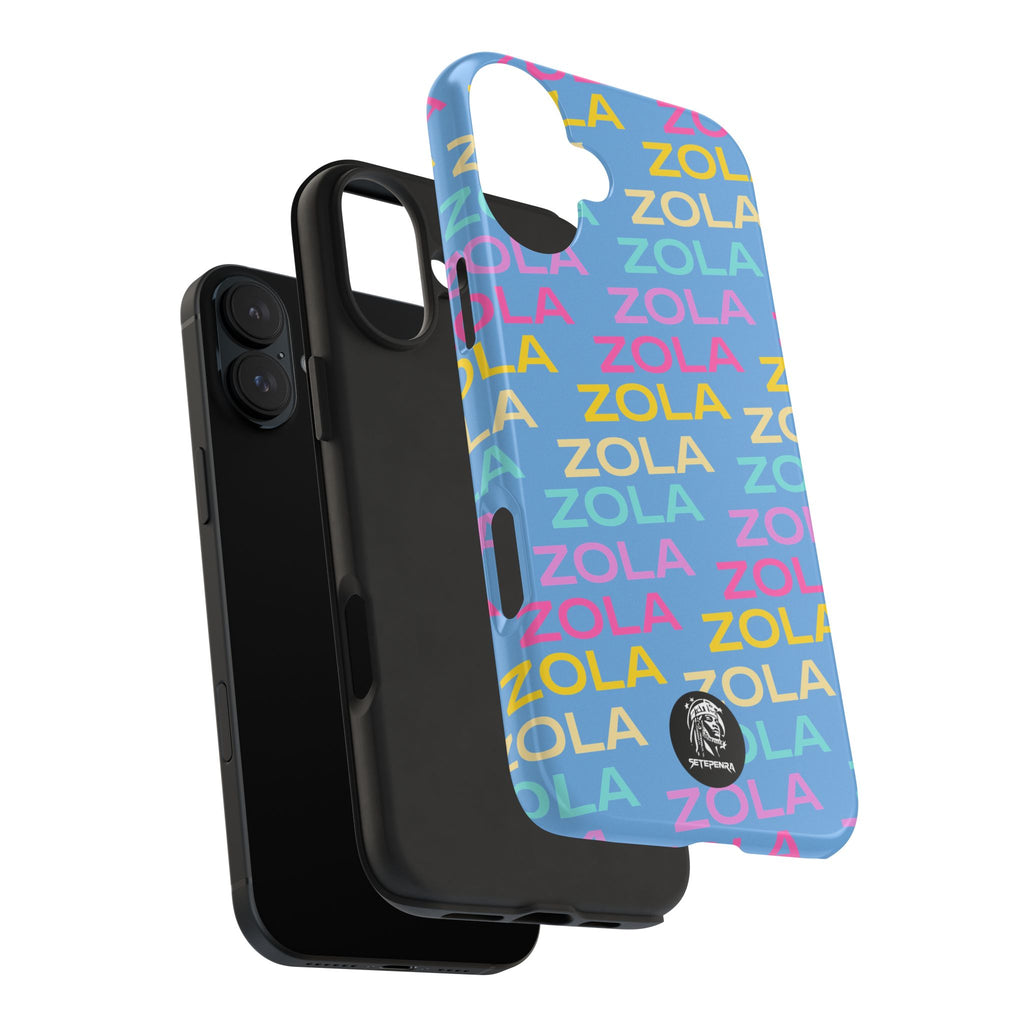 Zola Tough Phone Case (For iPhone, Galaxy & More) - Light Blue