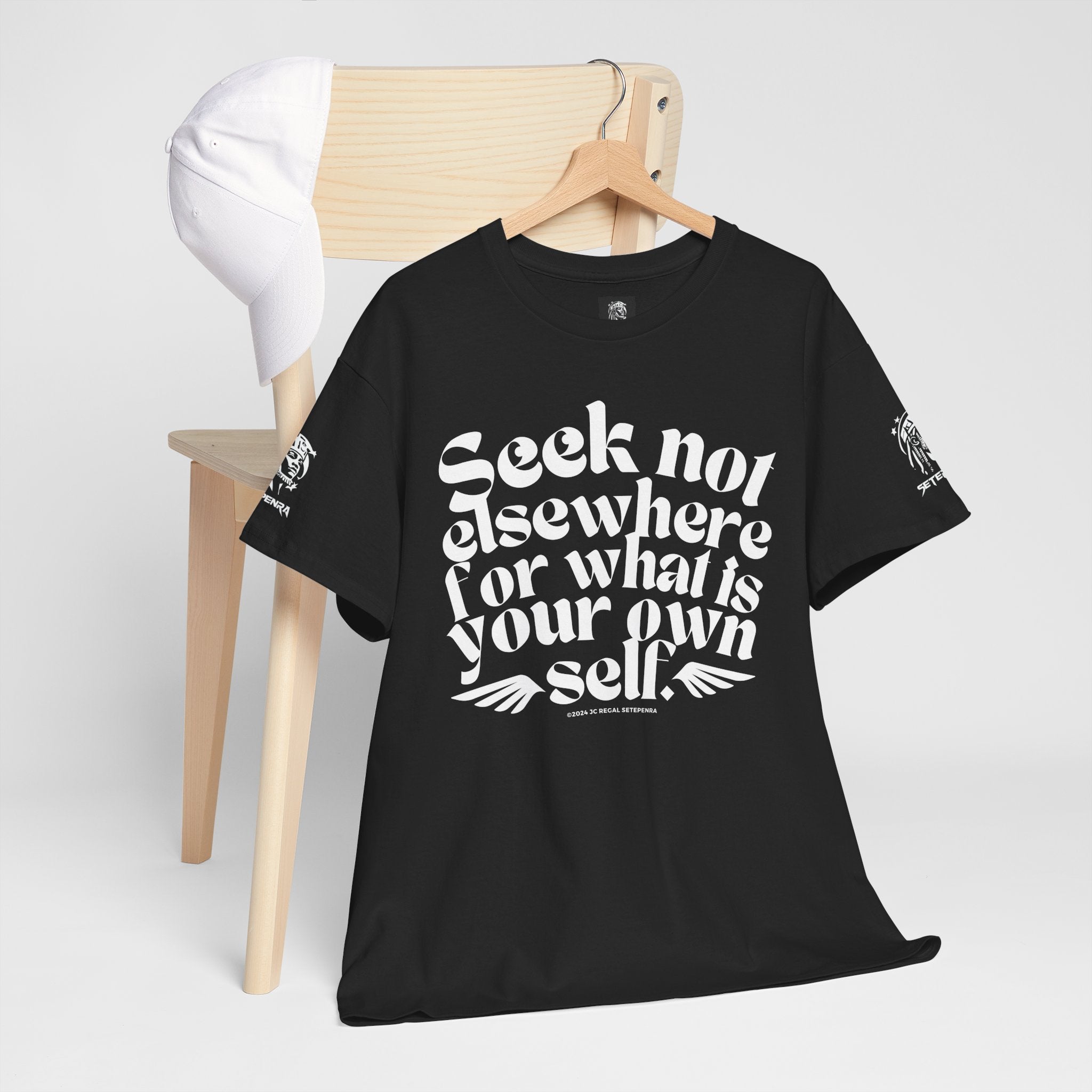 Seek Not Elsewhere Unisex Heavy Cotton Tee