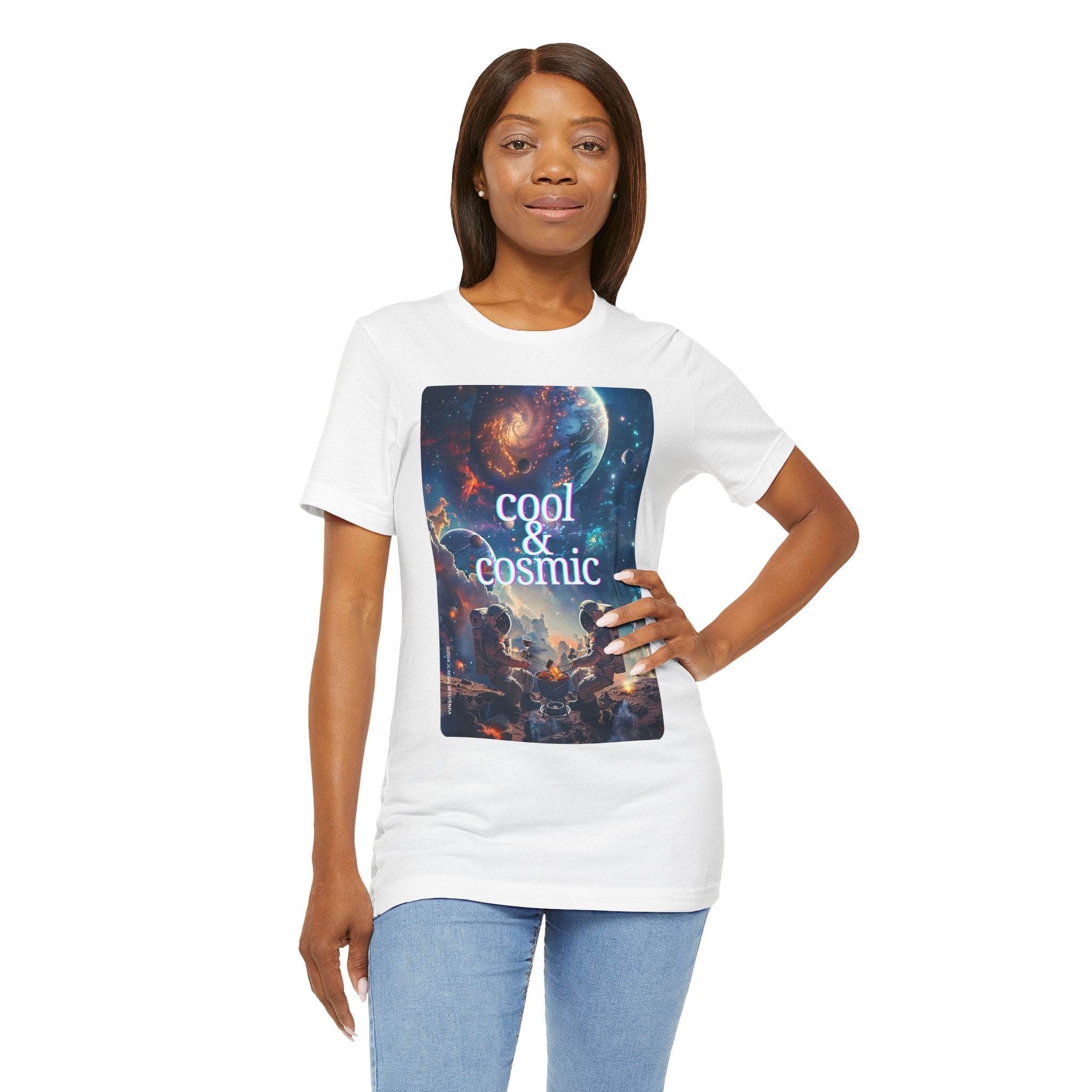 Cool & Cosmic Unisex Jersey Short Sleeve Tee