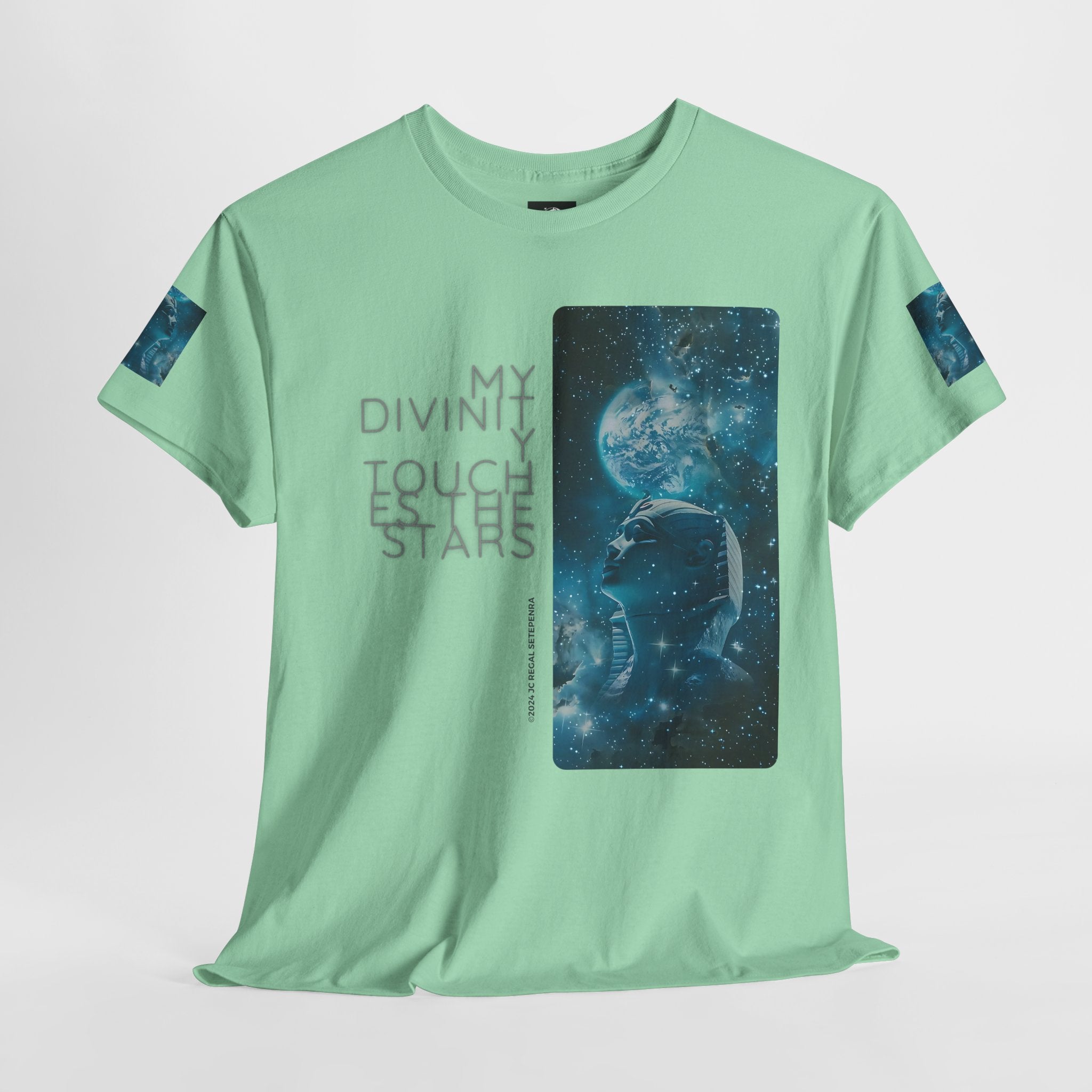 My Divinity Touches The Stars Unisex Heavy Cotton Tee