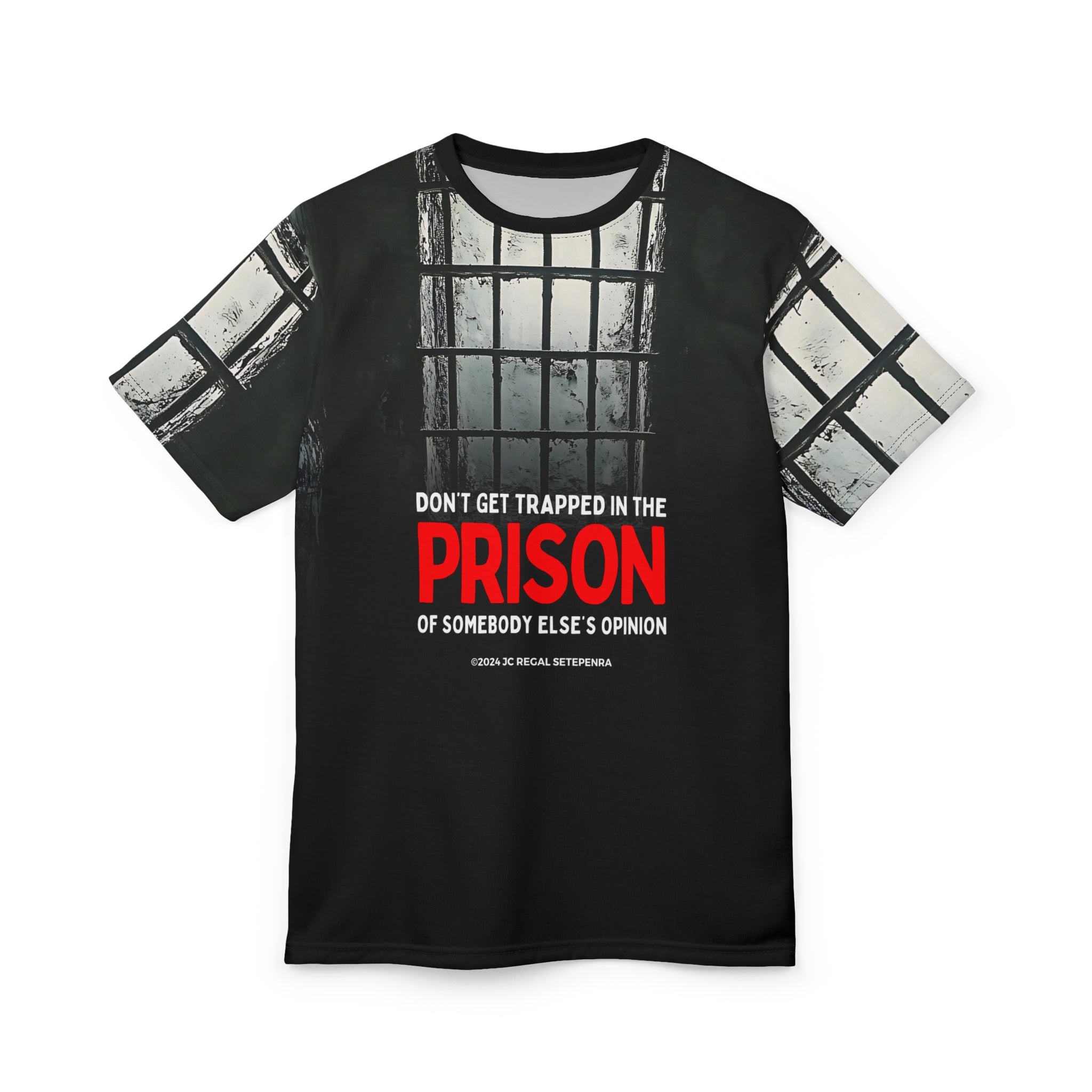 Prison Trap (Red Edition) Unisex Cut & Sew Tee SETEPENRA All Over Prints.