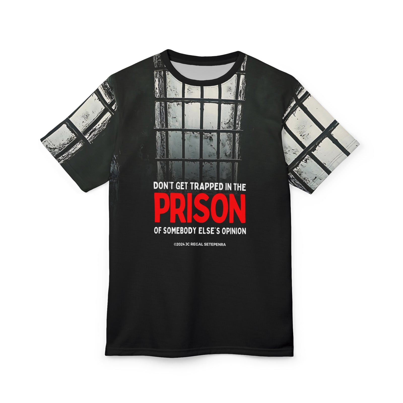 Prison Trap (Red Edition) Unisex Cut & Sew Tee SETEPENRA All Over Prints.