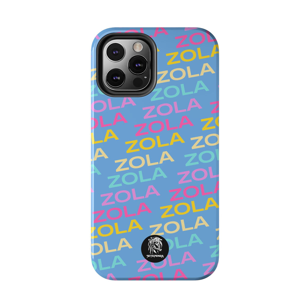 Zola Tough Phone Case (For iPhone, Galaxy & More) - Light Blue