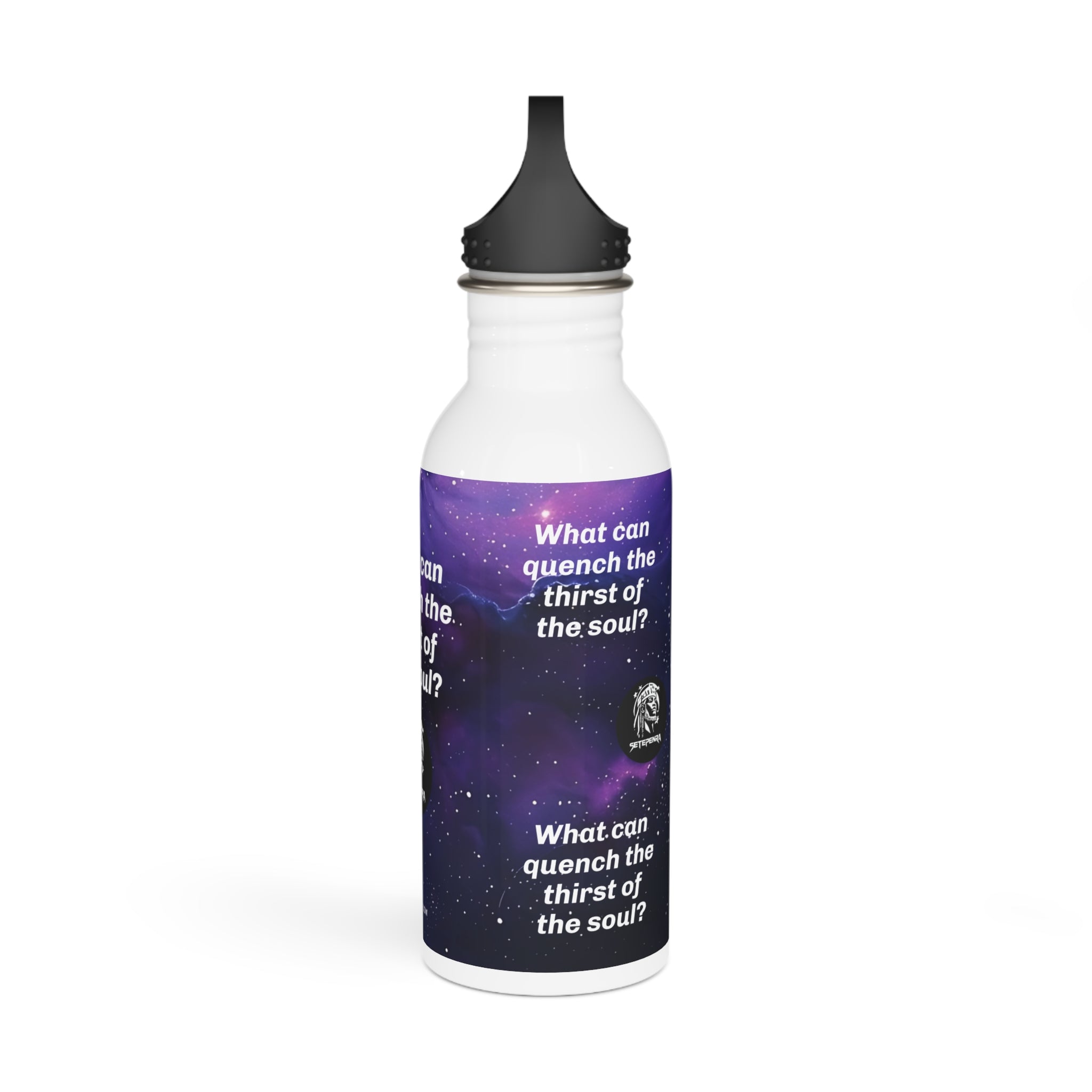 SETEPENRA Thirst Of The Soul Stainless Steel Water Bottle (Purple Cosmic) SETEPENRA Mug.