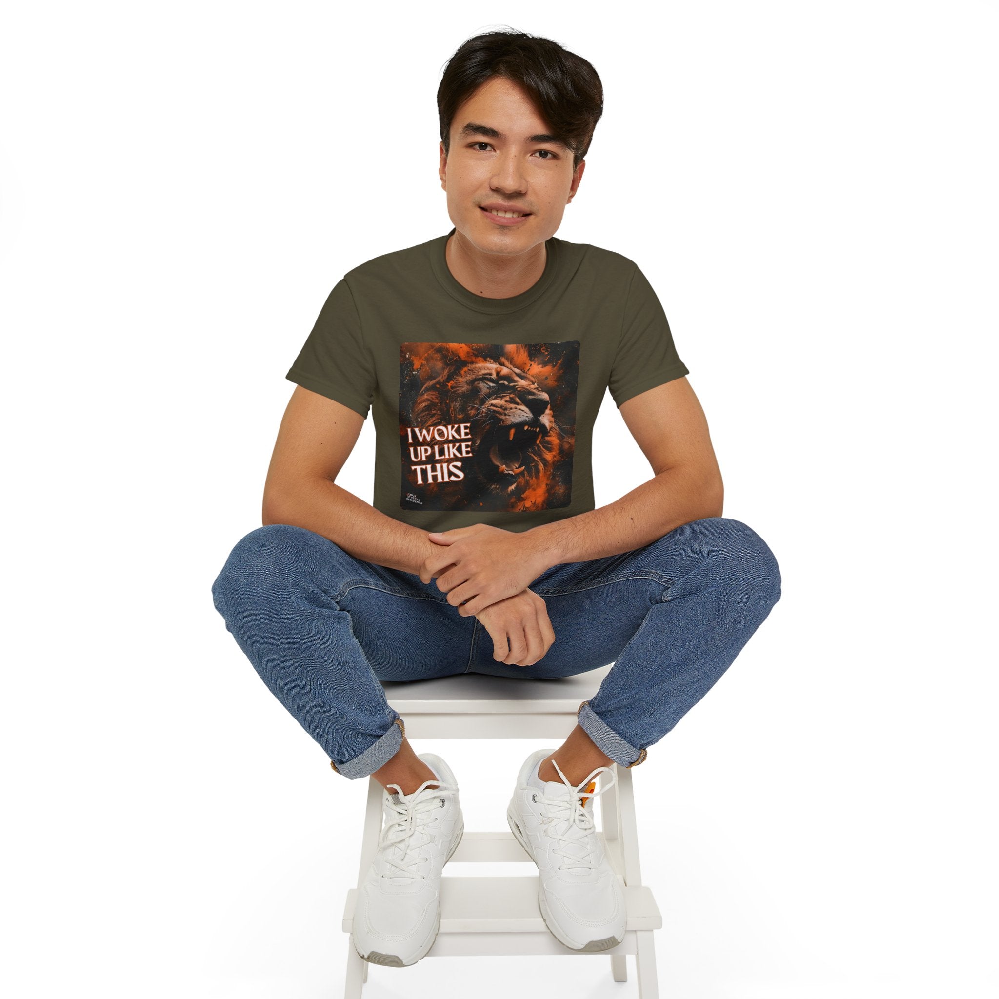 I Woke Up Like This (Roaring Edition 1) Unisex Ultra Cotton Tee
