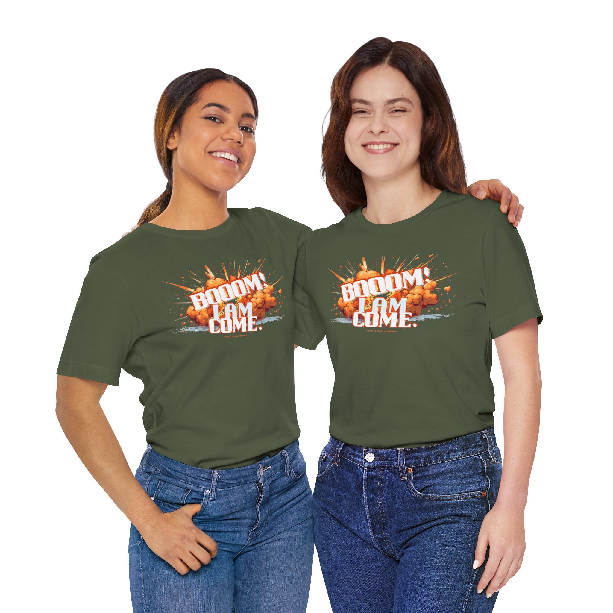 BOOOM! I AM COME Unisex Jersey Short Sleeve Tee
