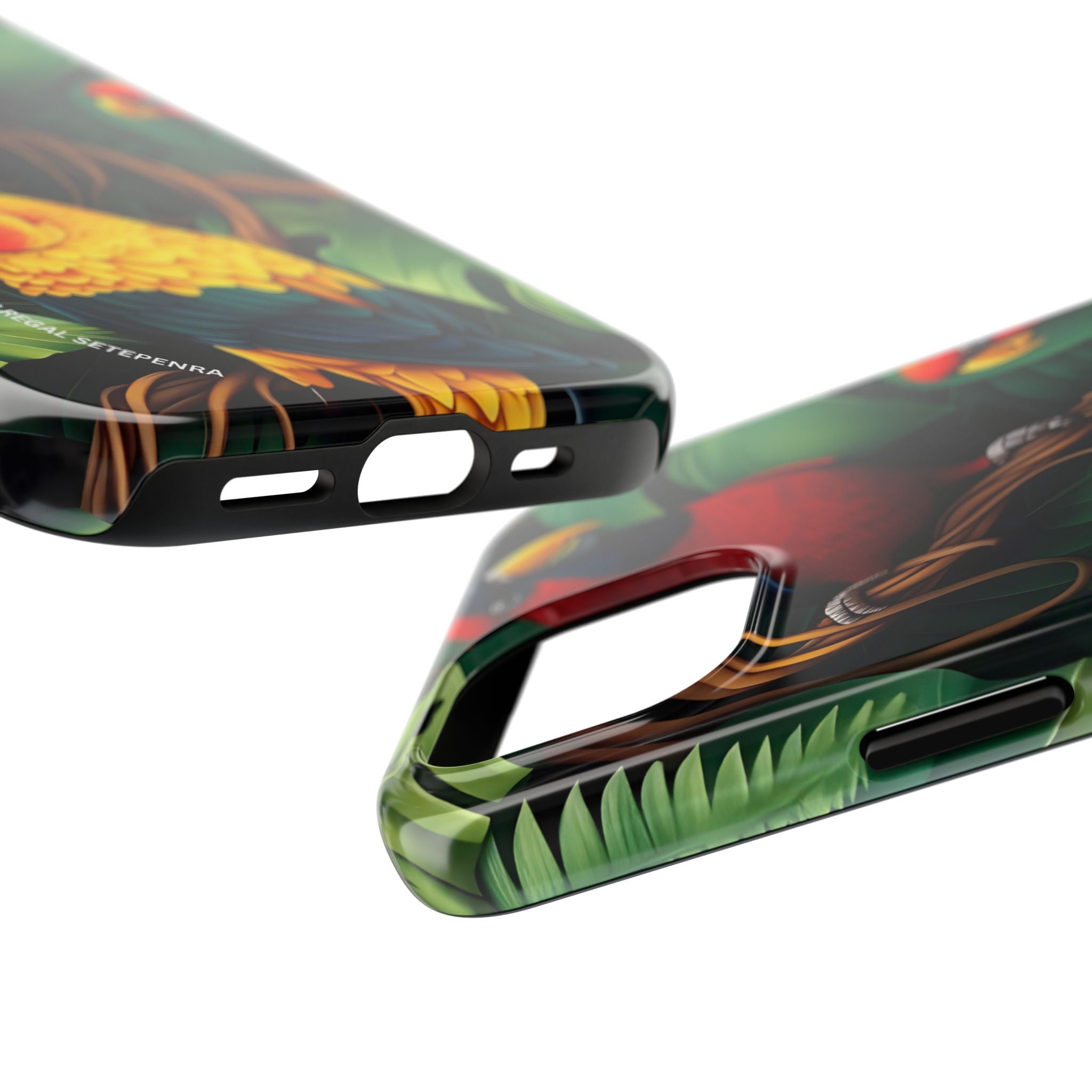 Tri-Parrot Tough Phone Case (For iPhone, Galaxy & More)