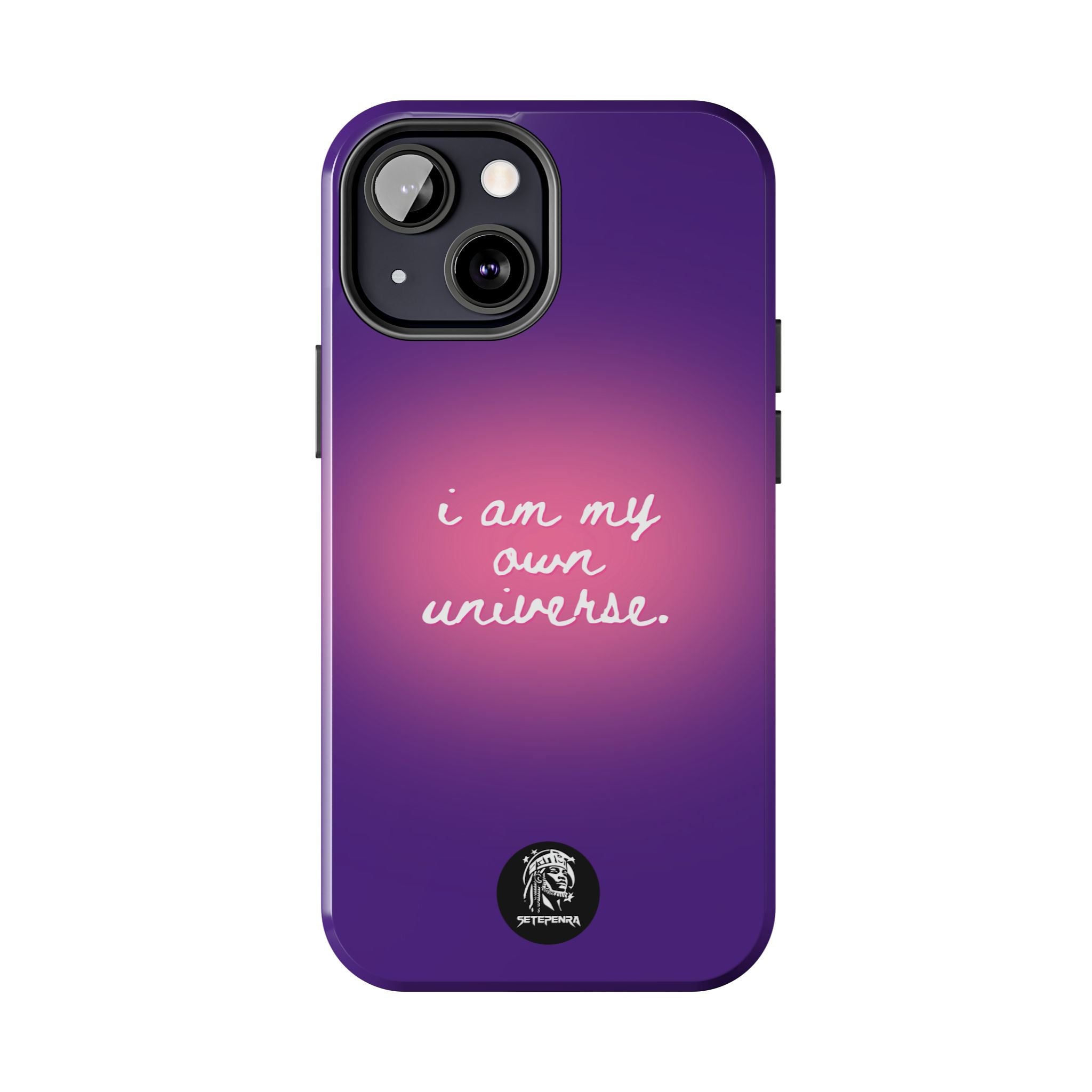 I Am My Own Universe Tough Phone Case (For iPhone, Galaxy & More) - Purple