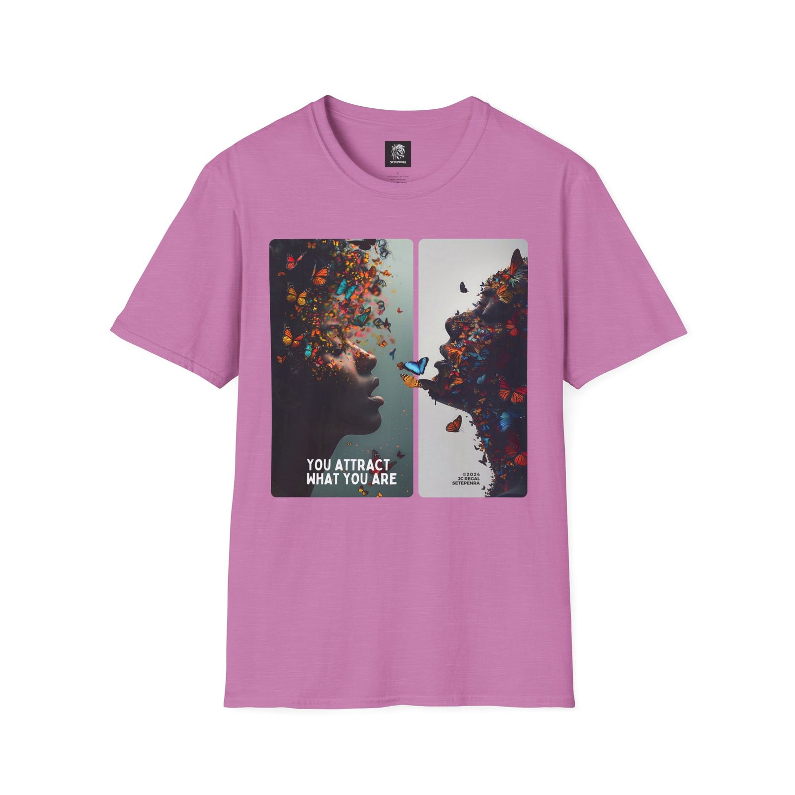 You Attract What You Are (2nd Edition) Unisex Softstyle T-Shirt SETEPENRA T-Shirt.