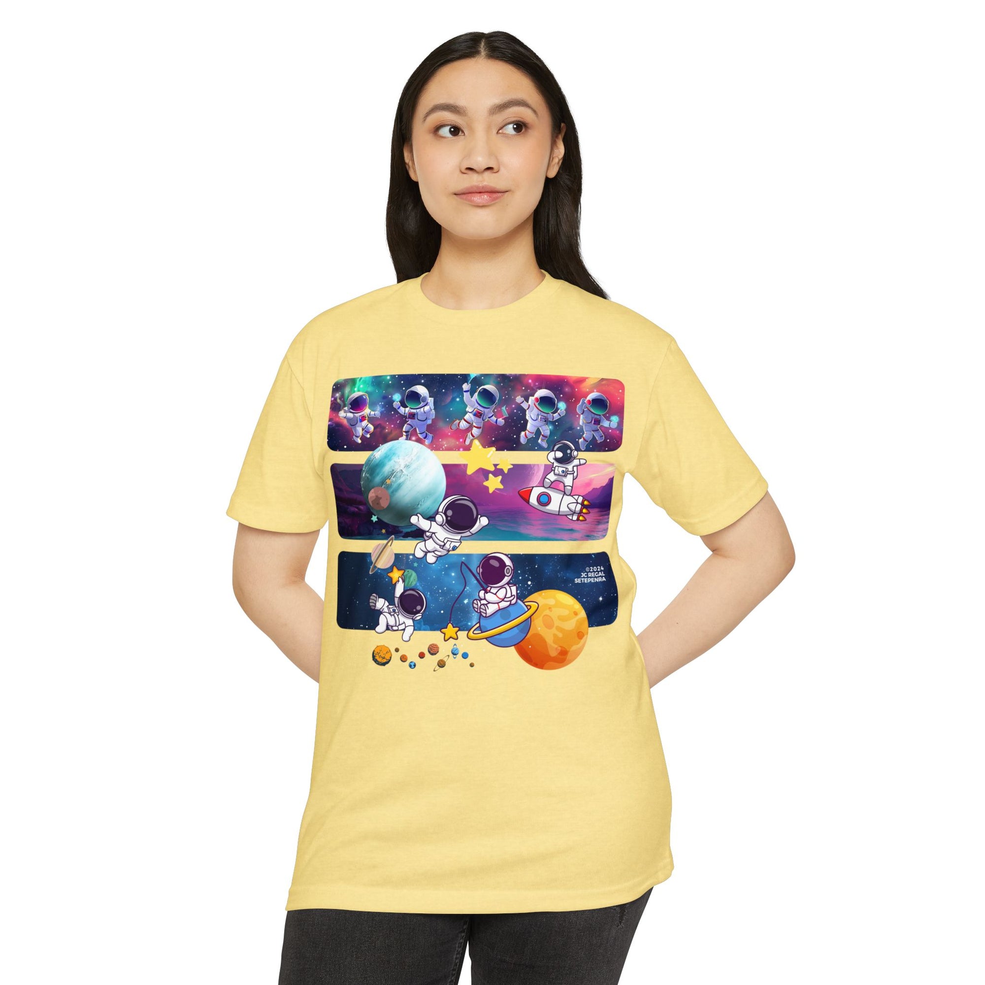 Astro Cosmo (V2.0) Unisex CVC Jersey T-shirt
