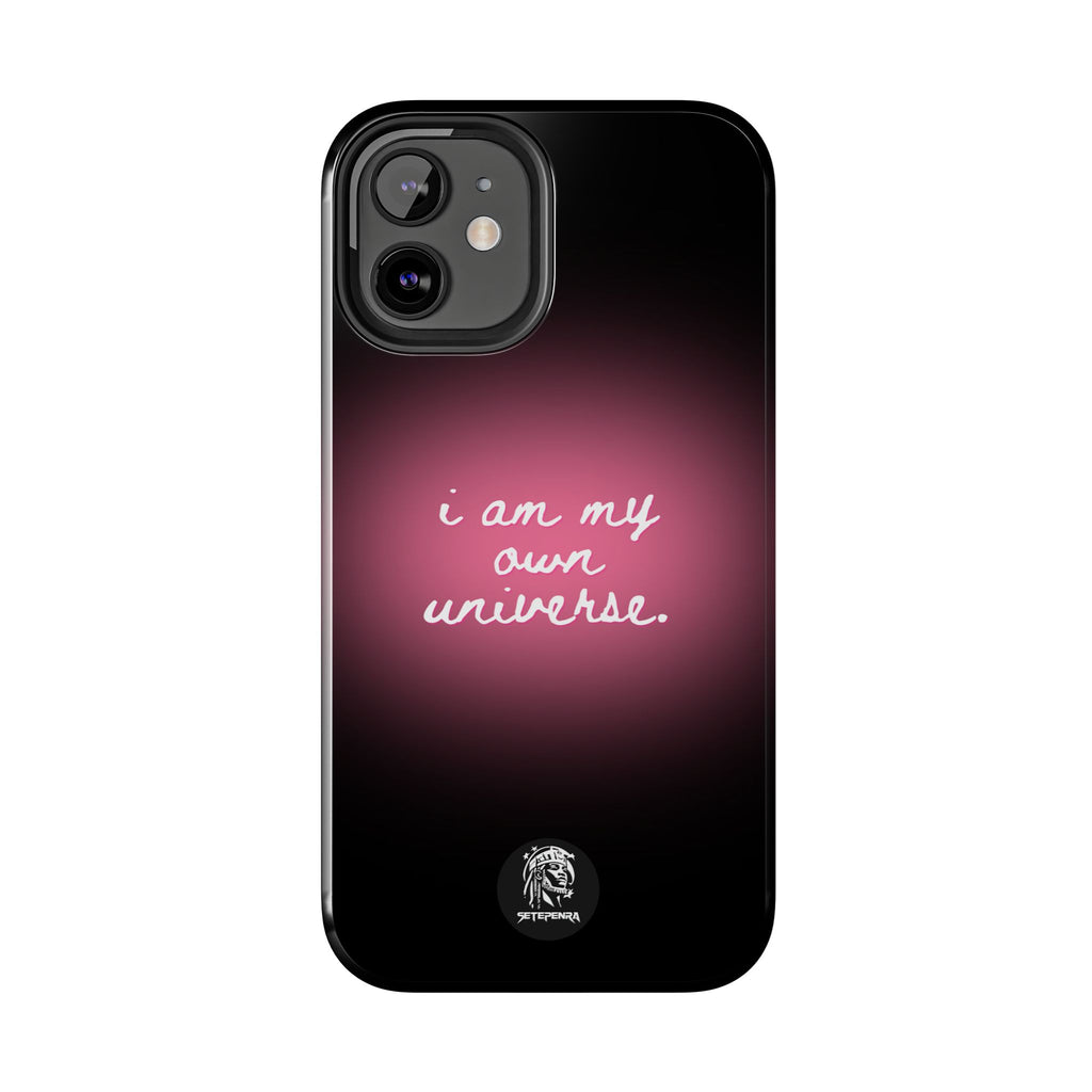 I Am My Own Universe Tough Phone Case (For iPhone, Galaxy & More) - Black