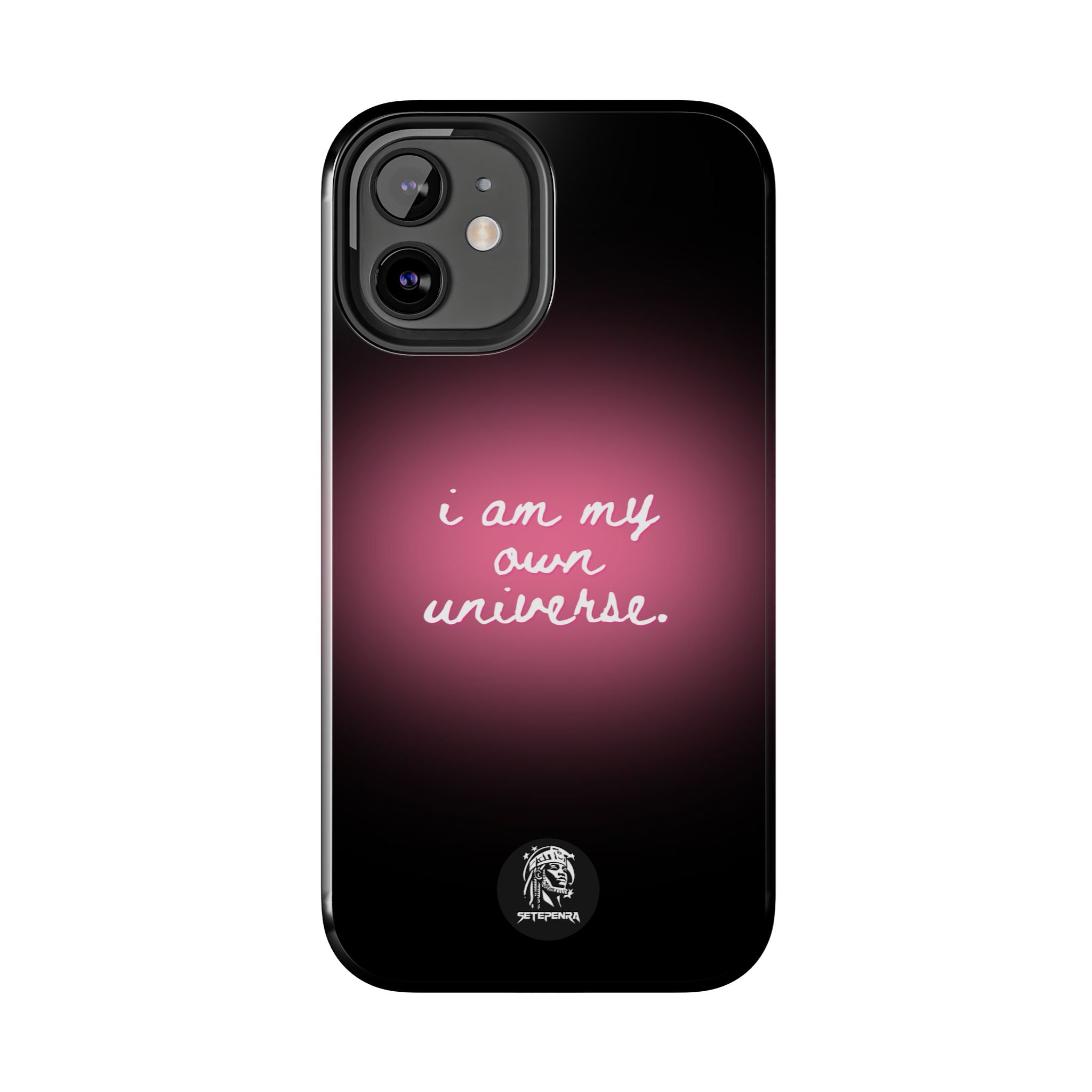 I Am My Own Universe Tough Phone Case (For iPhone, Galaxy & More) - Black