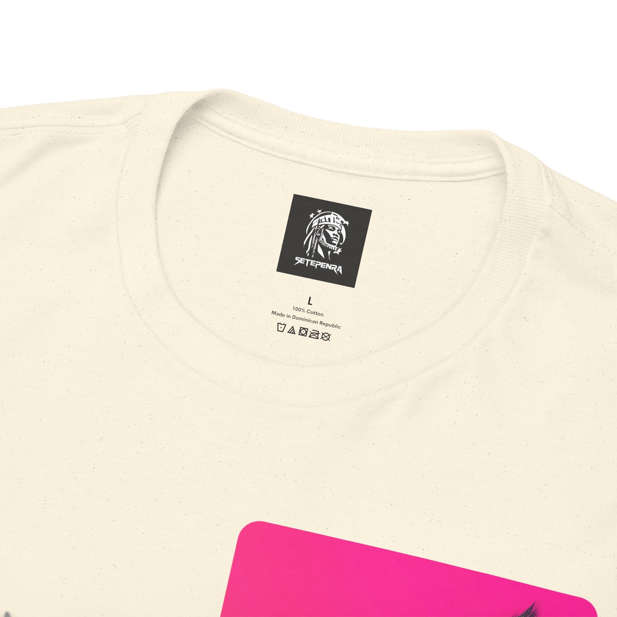 Cool Cat (Whiskers 2) Unisex Heavy Cotton Tee SETEPENRA T-Shirt.