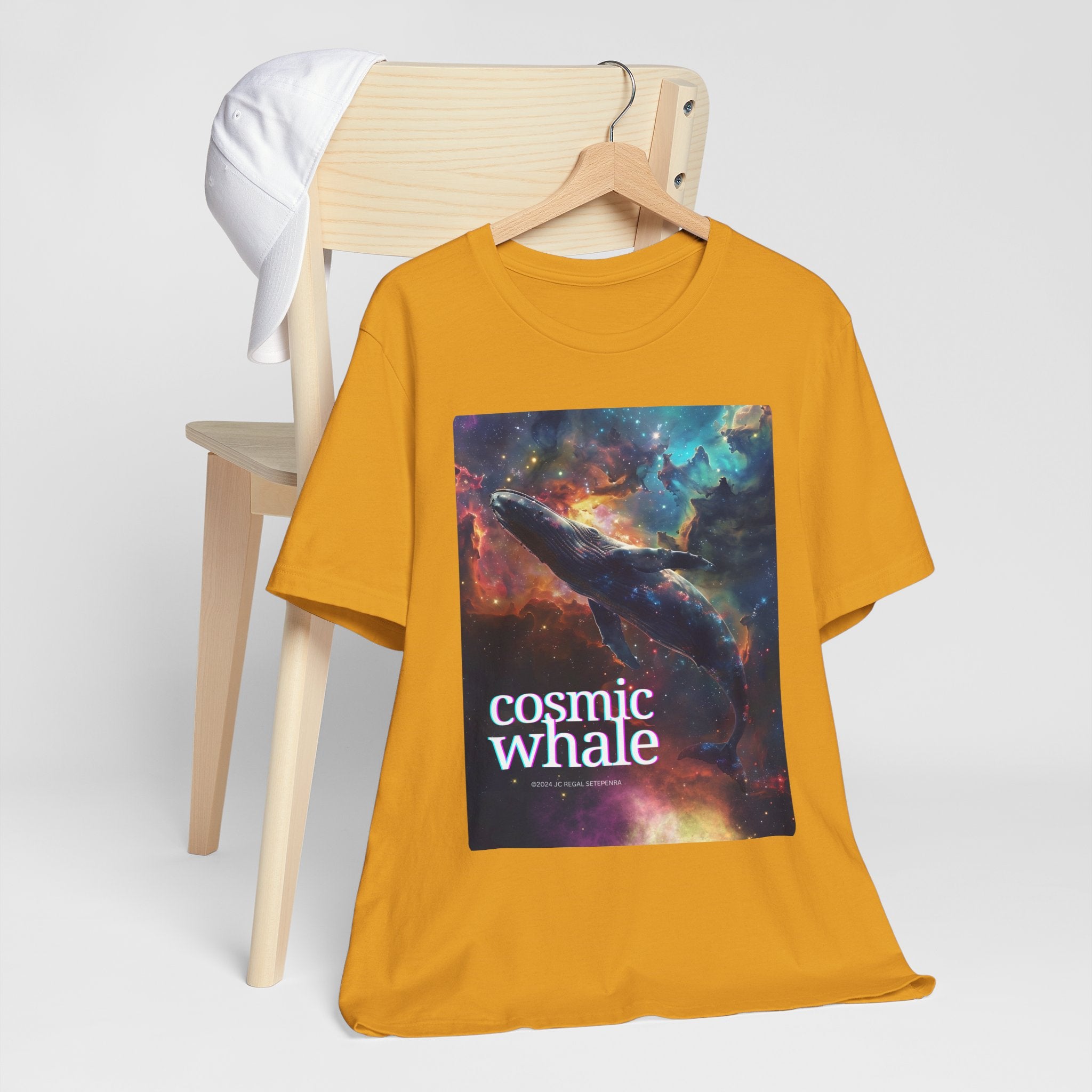 Cosmic Whale Unisex Jersey Short Sleeve Tee