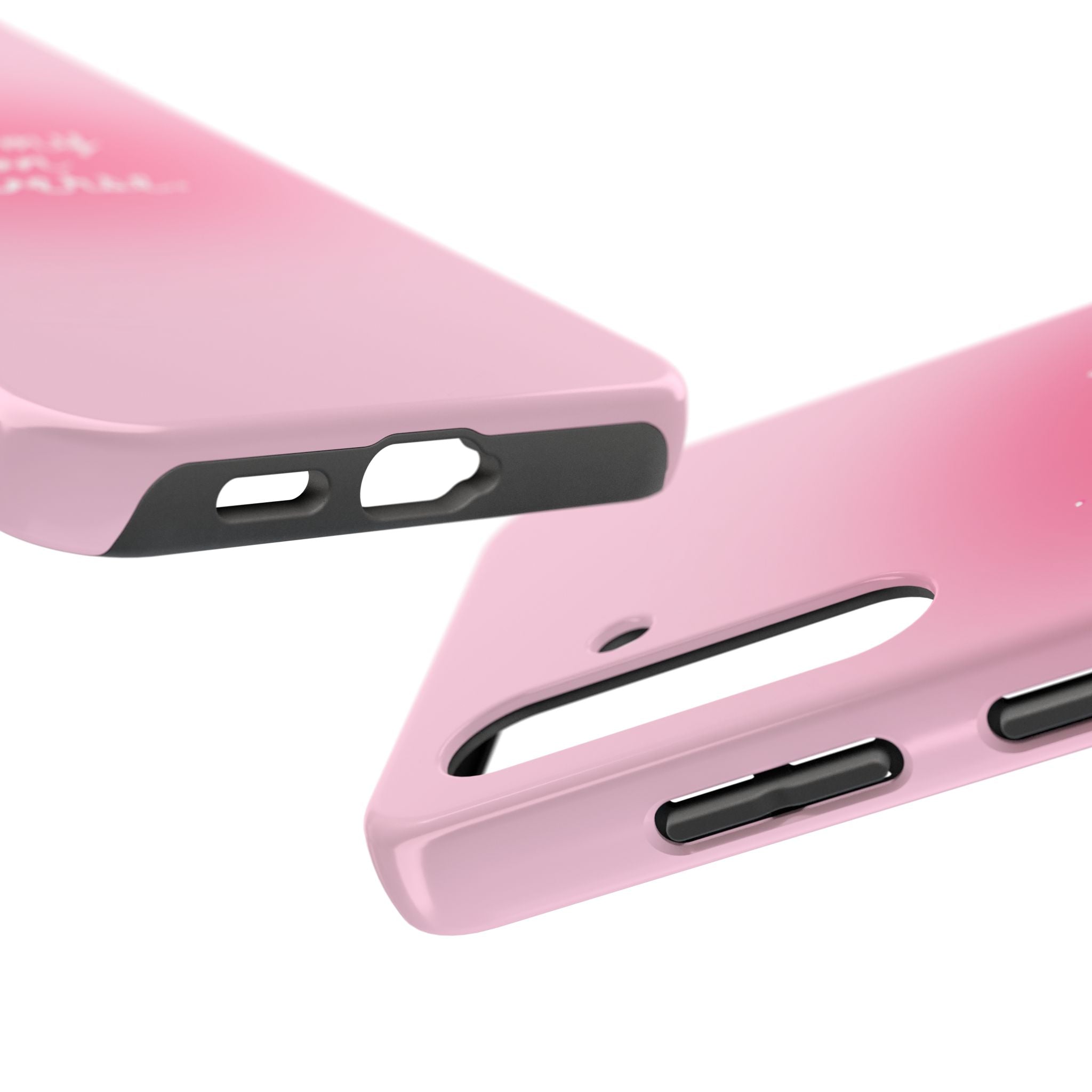 I Am My Own Universe — Pink Gradient Protective Cover Tough Phone Case
