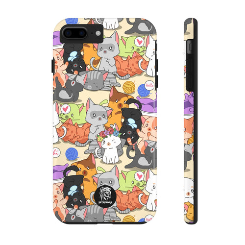 Cats A Lot Tough Phone Case (For iPhone, Galaxy & More) SETEPENRA Phone Case.